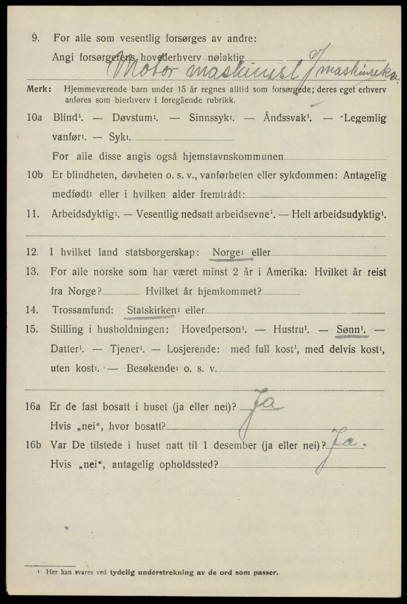 SAO, 1920 census for Nesodden, 1920, p. 6690