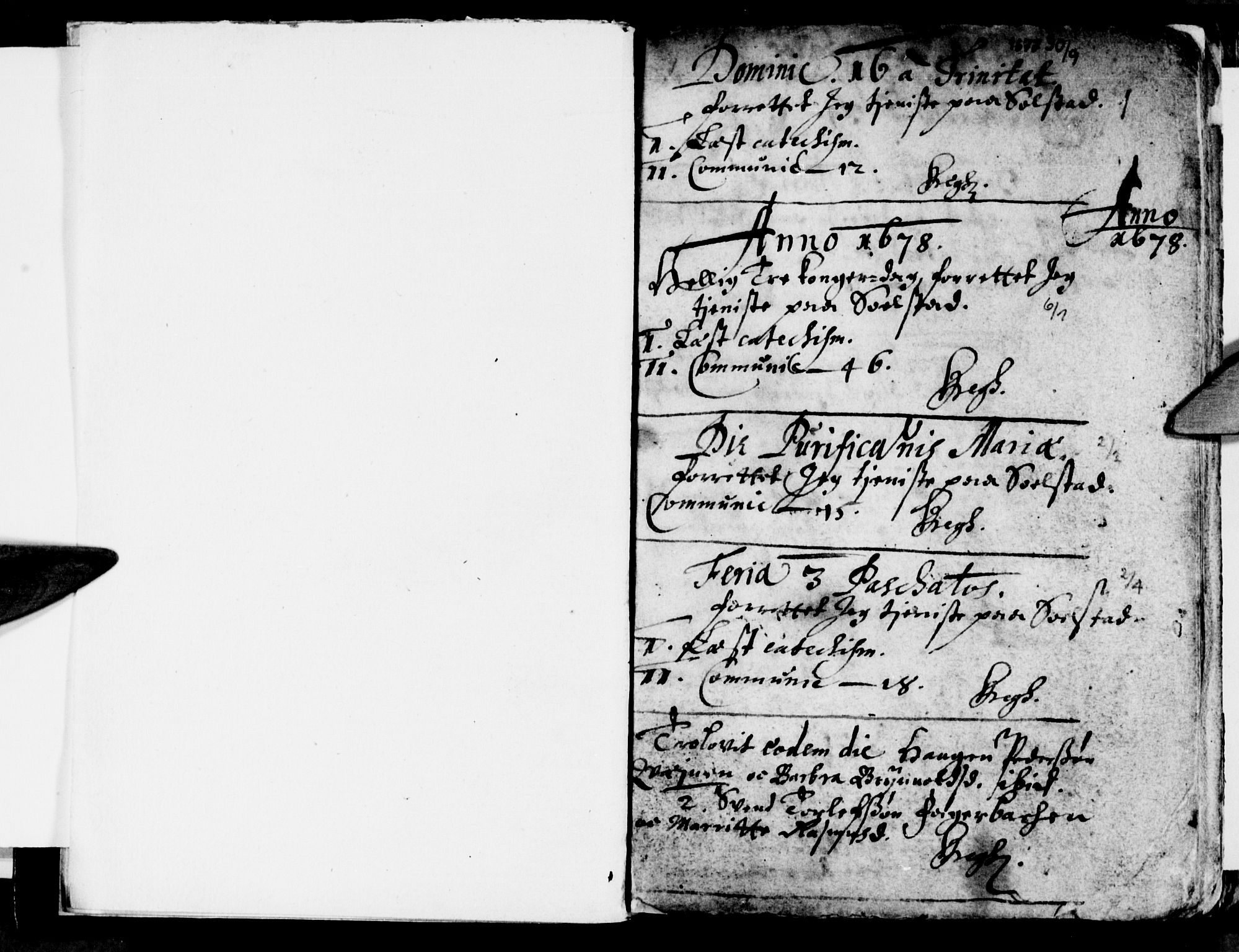 Ministerialprotokoller, klokkerbøker og fødselsregistre - Nordland, SAT/A-1459/811/L0164: Parish register (official) no. 811A01, 1677-1762, p. 1
