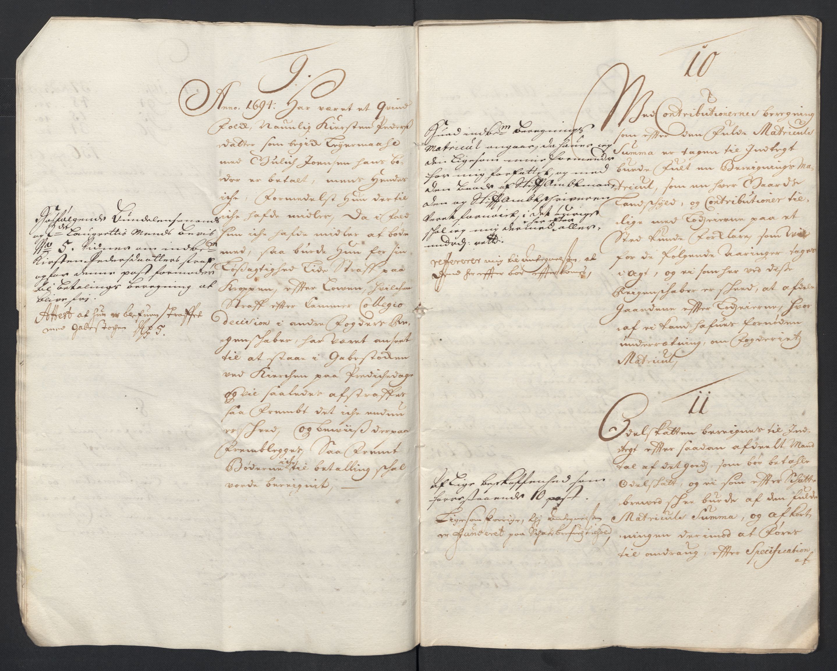 Rentekammeret inntil 1814, Reviderte regnskaper, Fogderegnskap, AV/RA-EA-4092/R18/L1294: Fogderegnskap Hadeland, Toten og Valdres, 1696, p. 206