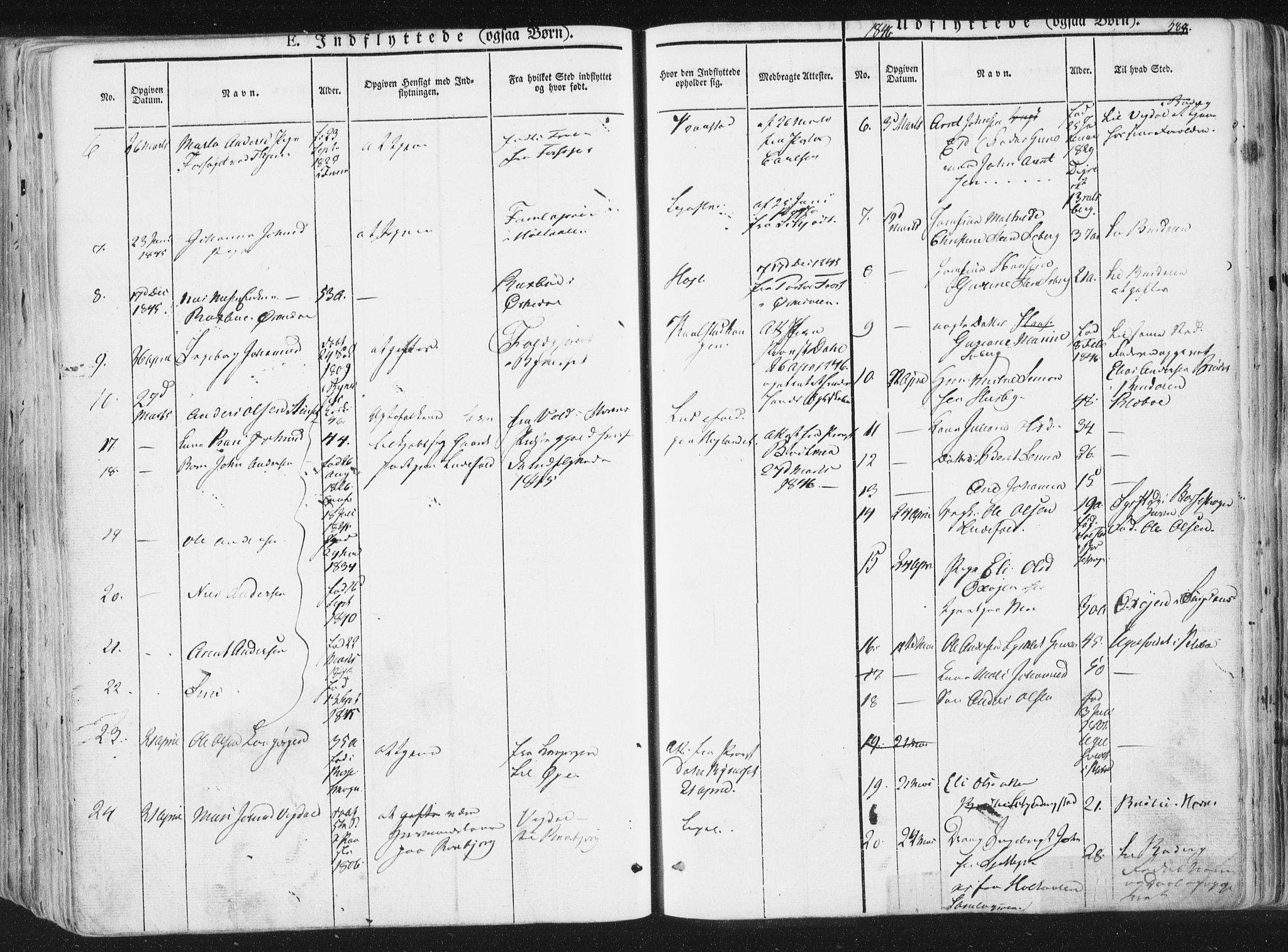 Ministerialprotokoller, klokkerbøker og fødselsregistre - Sør-Trøndelag, SAT/A-1456/691/L1074: Parish register (official) no. 691A06, 1842-1852, p. 388