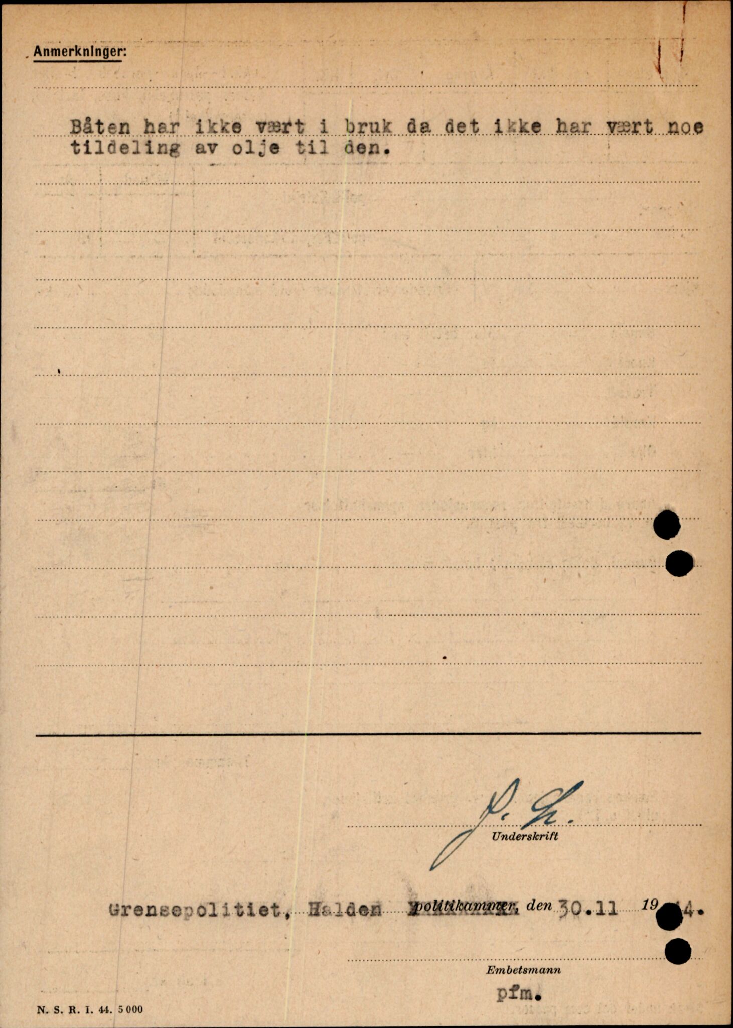 Forsvarets Overkommando. 2 kontor. Arkiv 11.4. Spredte tyske arkivsaker, AV/RA-RAFA-7031/D/Dar/Darc/L0006: BdSN, 1942-1945, p. 1281