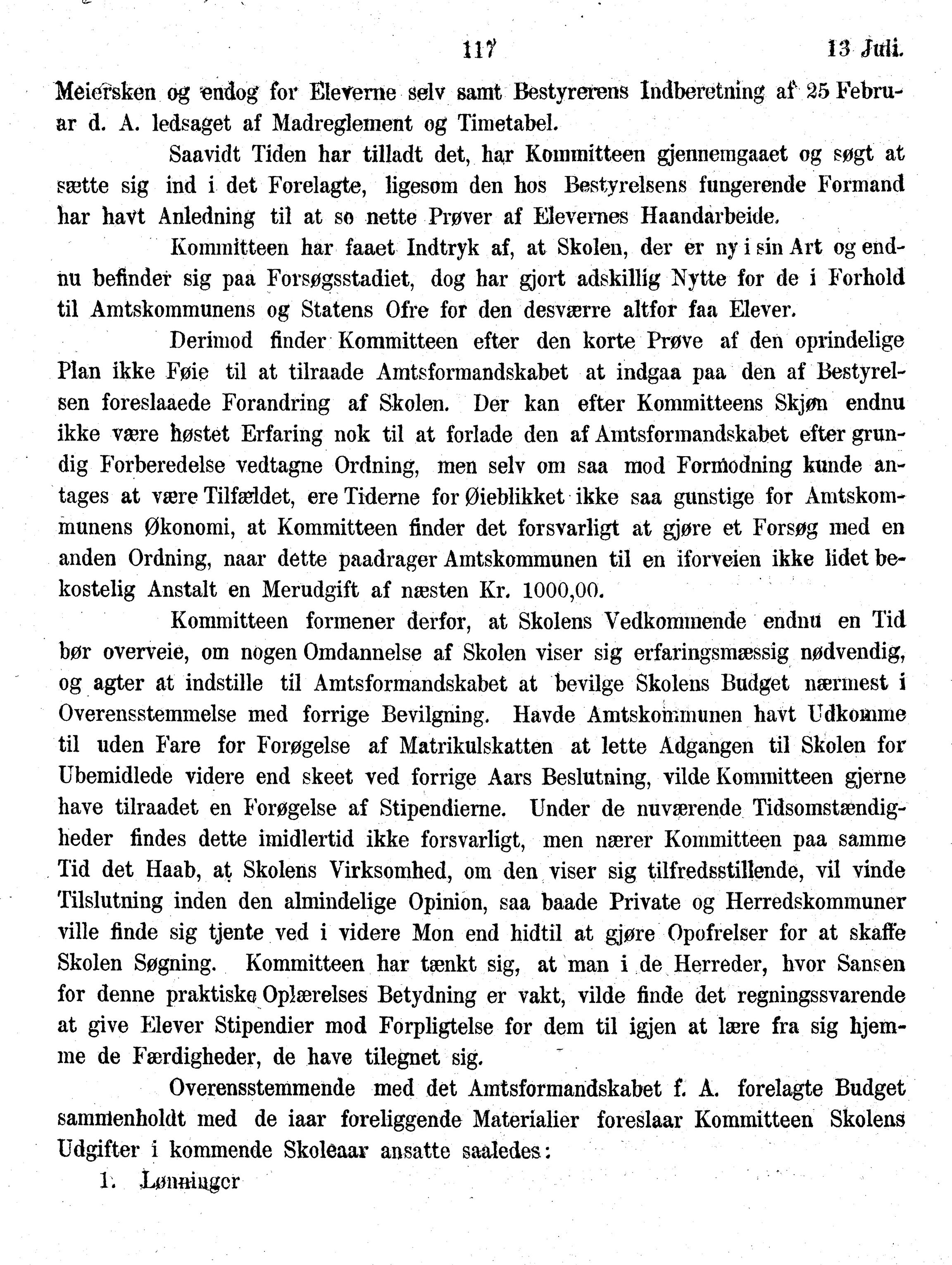 Nordland Fylkeskommune. Fylkestinget, AIN/NFK-17/176/A/Ac/L0010: Fylkestingsforhandlinger 1874-1880, 1874-1880