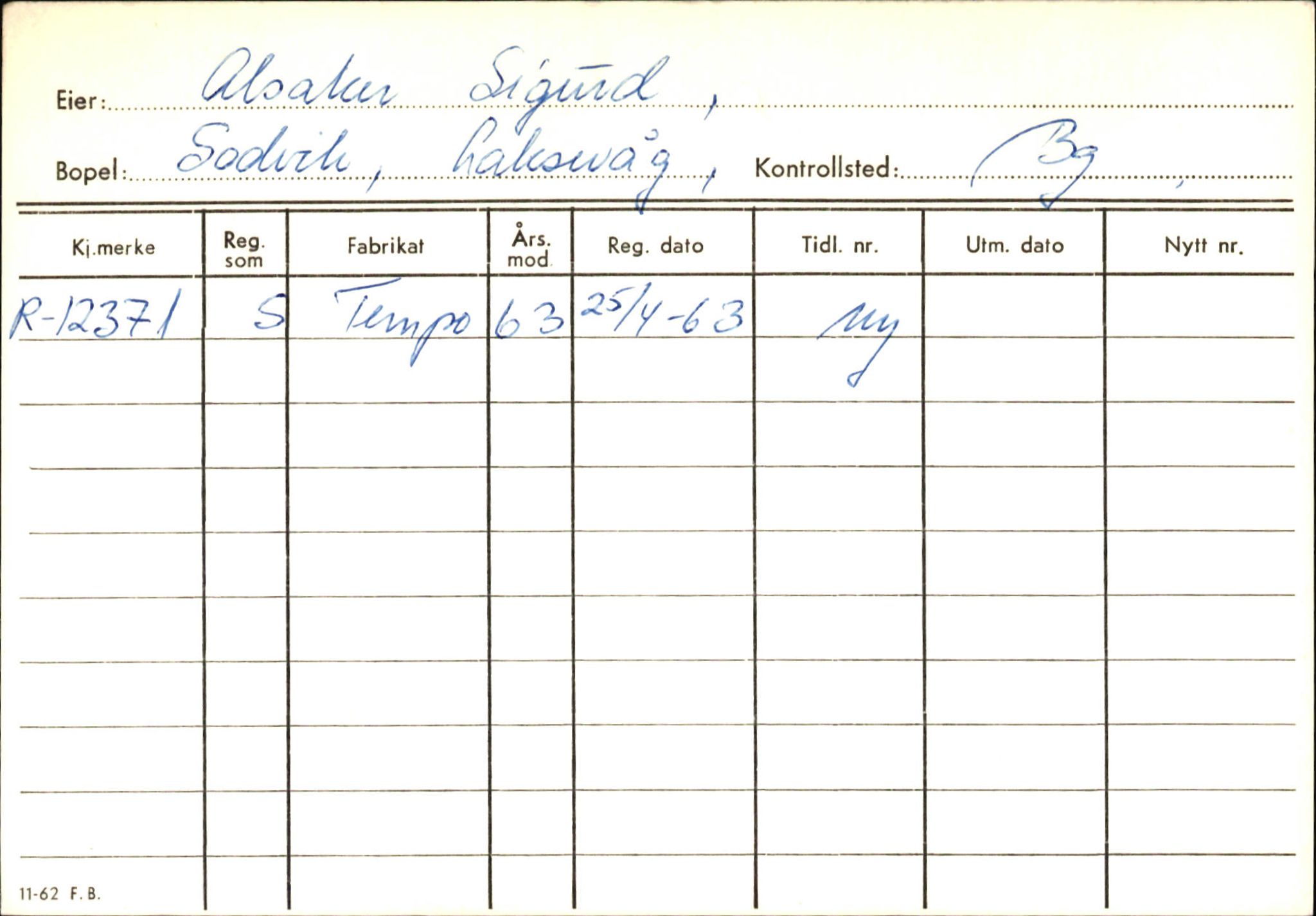 Statens vegvesen, Hordaland vegkontor, AV/SAB-A-5201/2/Ha/L0001: R-eierkort A, 1920-1971, p. 594