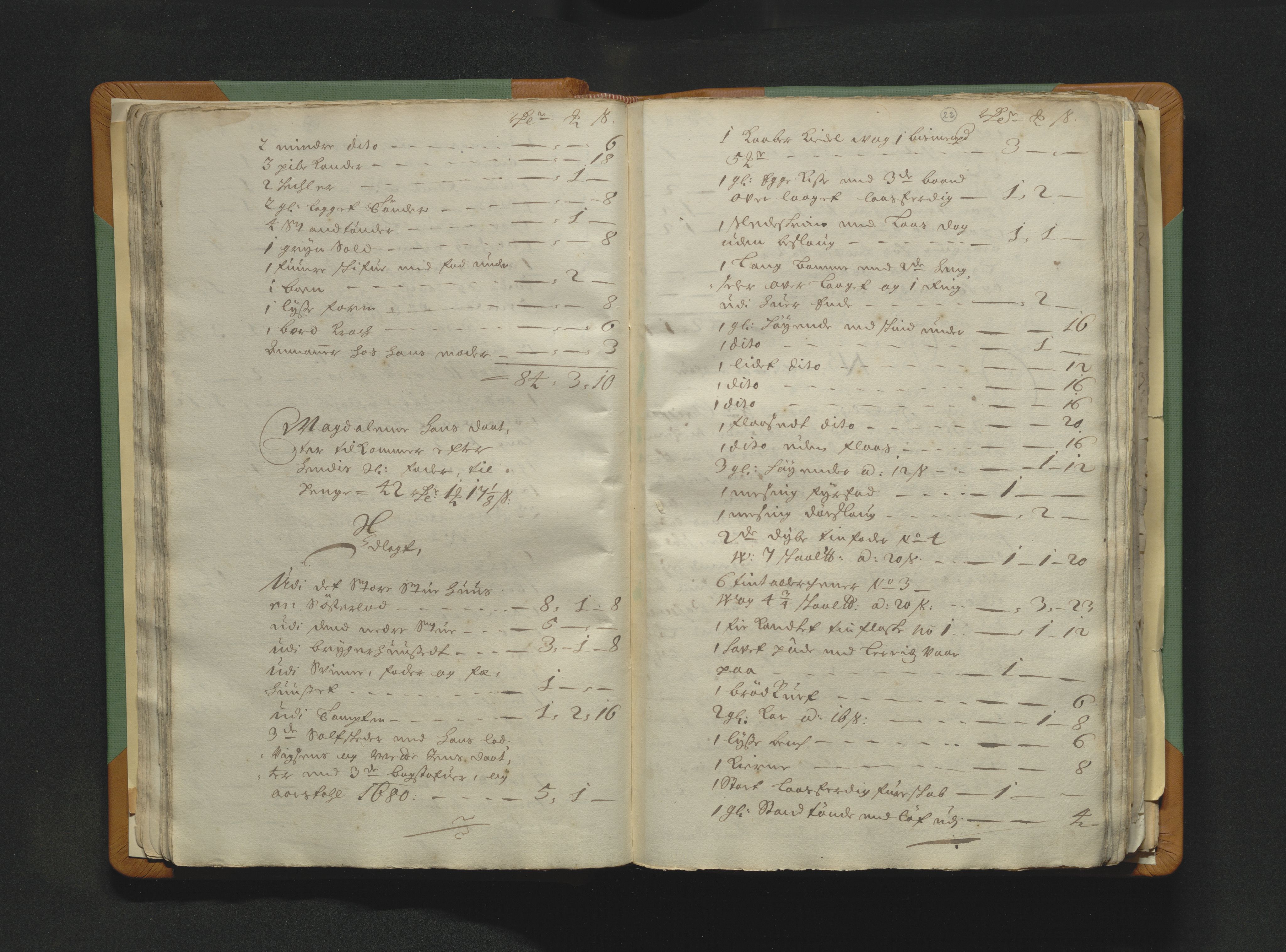 Eiker, Modum og Sigdal sorenskriveri, AV/SAKO-A-123/H/Hb/Hba/L0002b: Skifteprotokoll, 1678-1696, p. 21b-22a