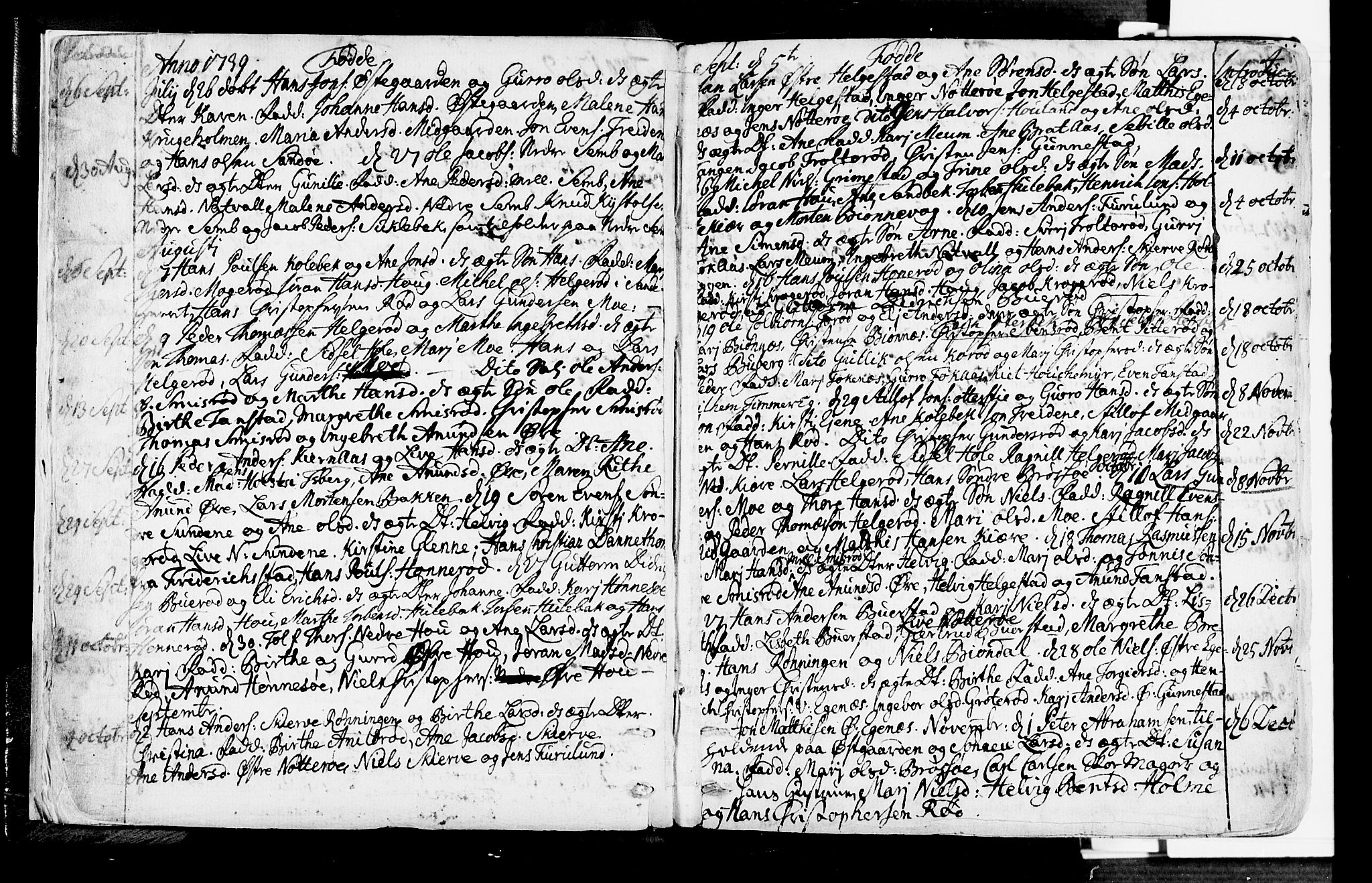 Nøtterøy kirkebøker, SAKO/A-354/F/Fa/L0002: Parish register (official) no. I 2, 1738-1790, p. 4