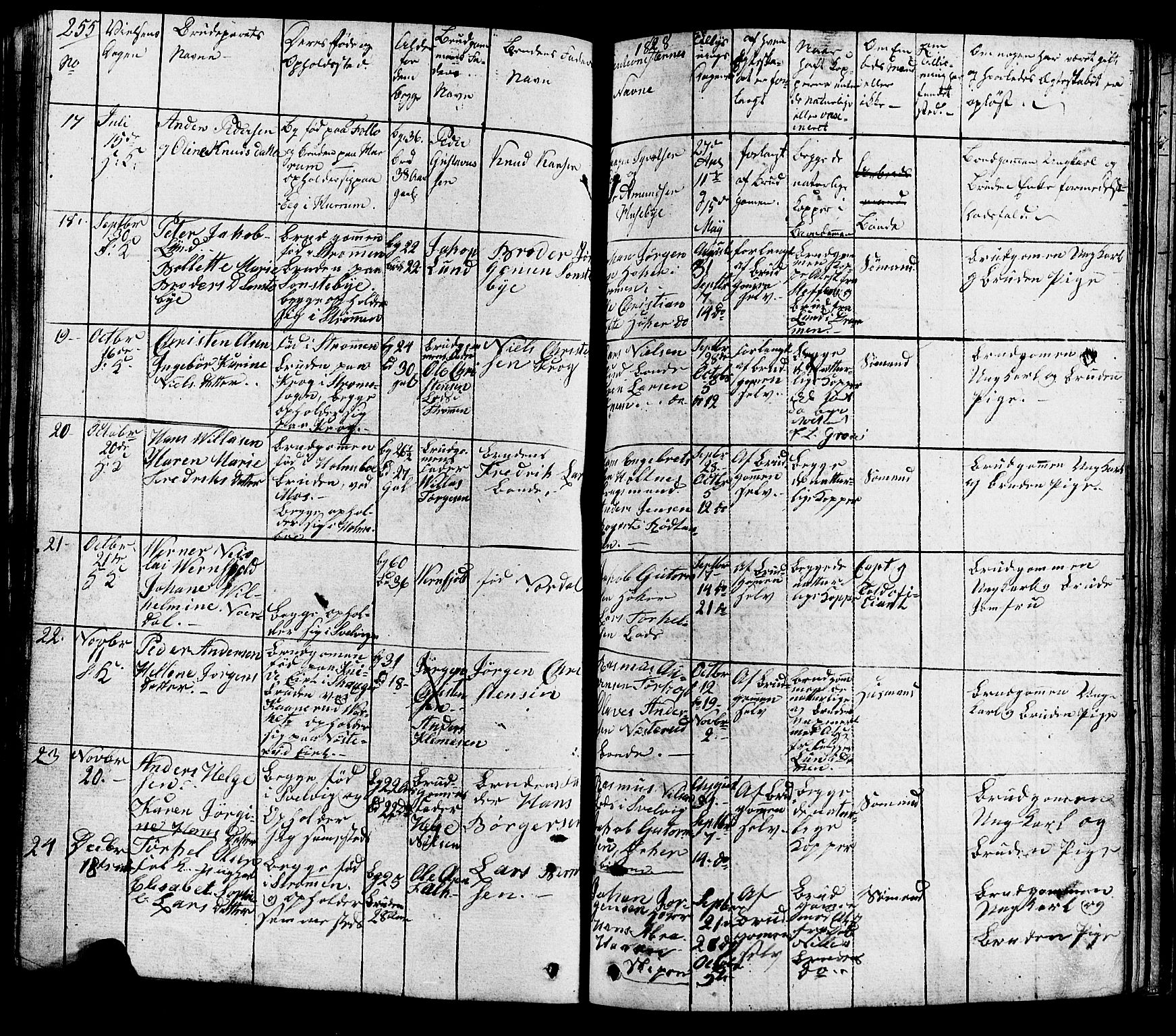 Hurum kirkebøker, AV/SAKO-A-229/G/Ga/L0002: Parish register (copy) no. I 2, 1827-1857, p. 255