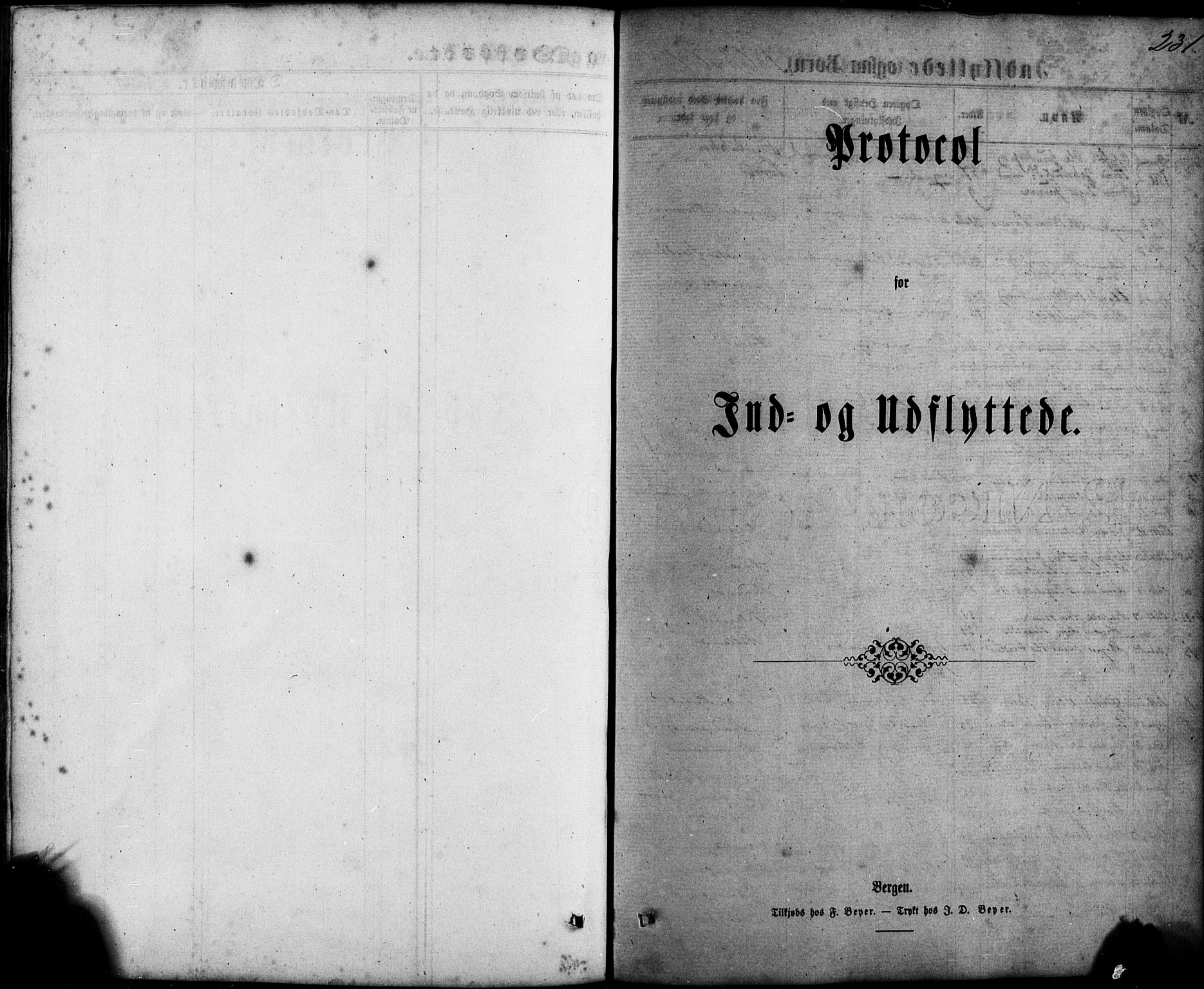 Fitjar sokneprestembete, AV/SAB-A-99926: Parish register (official) no. A 1, 1862-1881, p. 231