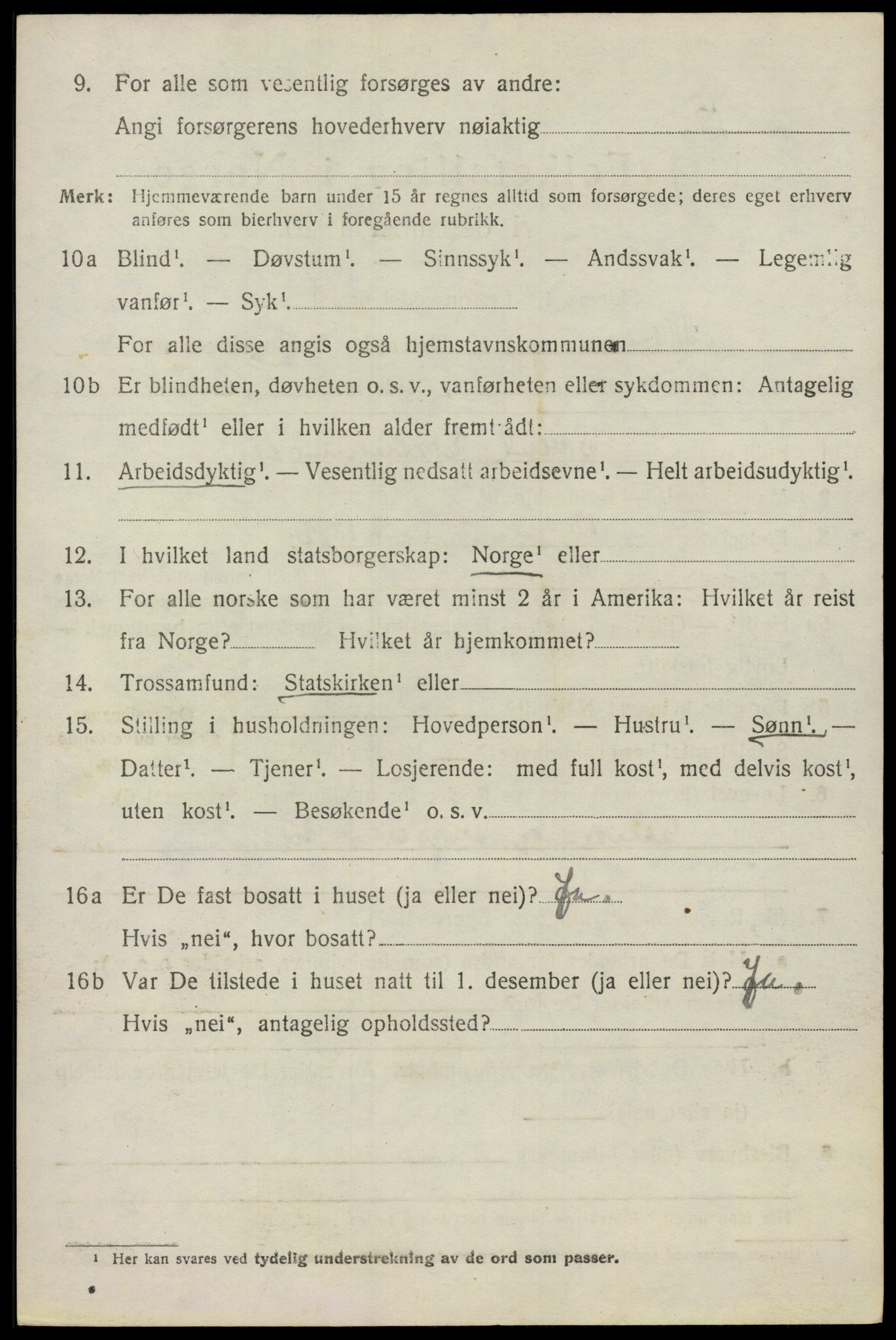 SAO, 1920 census for Nittedal, 1920, p. 6431