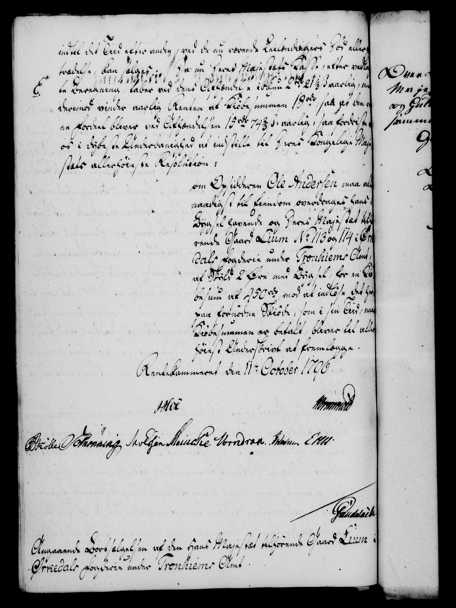 Rentekammeret, Kammerkanselliet, RA/EA-3111/G/Gf/Gfa/L0078: Norsk relasjons- og resolusjonsprotokoll (merket RK 52.78), 1796, p. 428