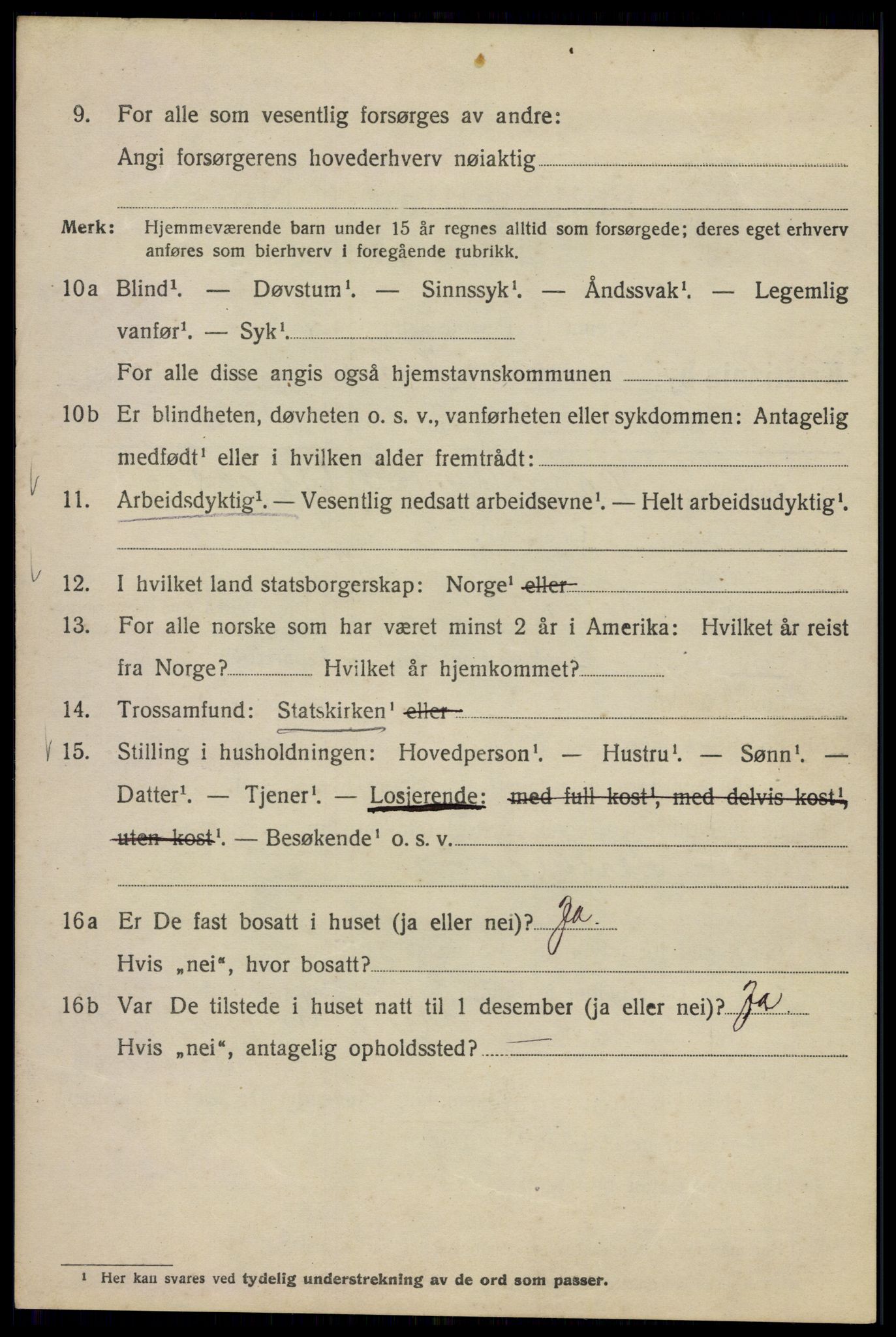 SAO, 1920 census for Kristiania, 1920, p. 570926