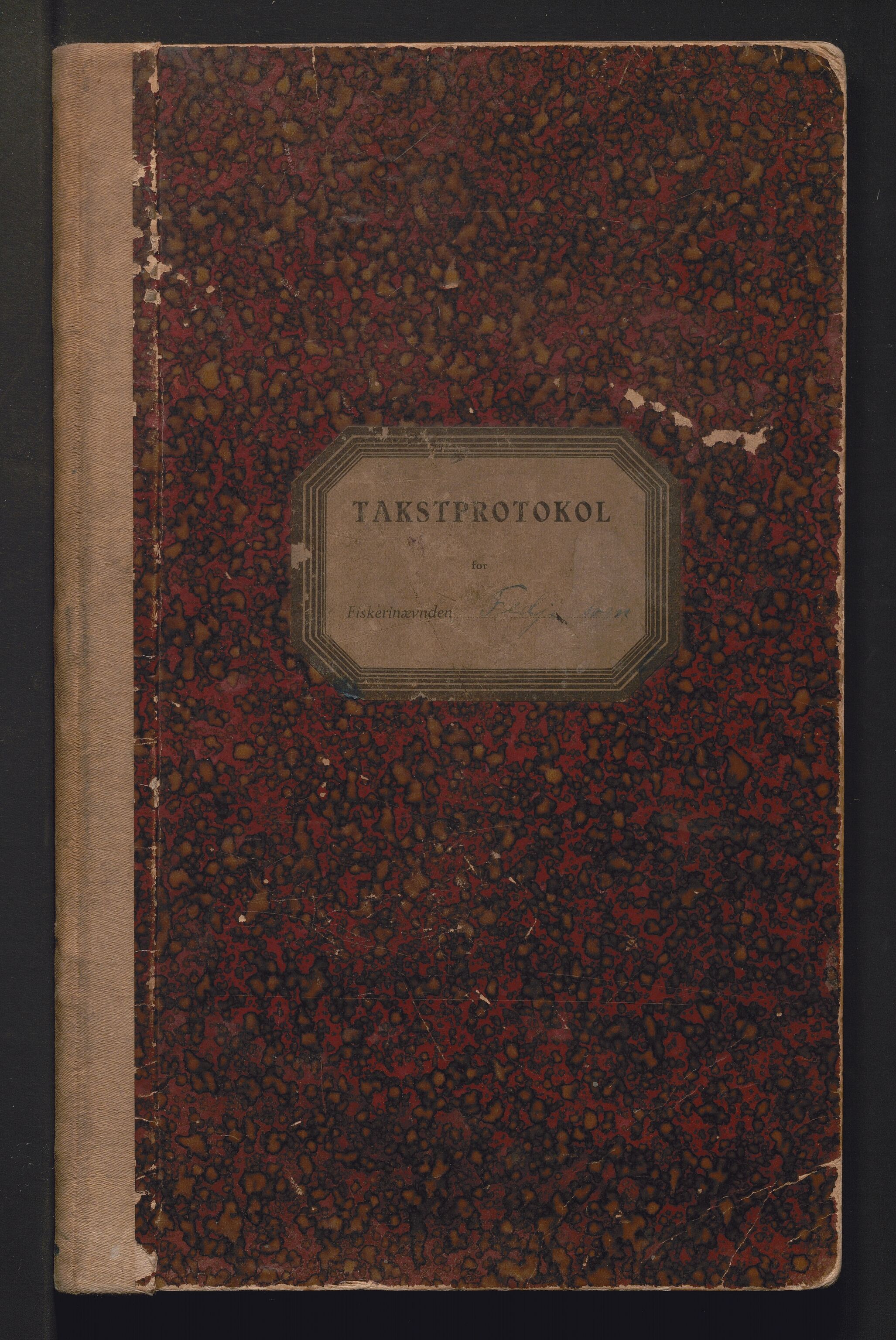 Fedje kommune. Fiskerinemnda, IKAH/1265-635/G/Ga/L0001: Takstprotokoll for Fedje fiskerinemnd, 1921-1948