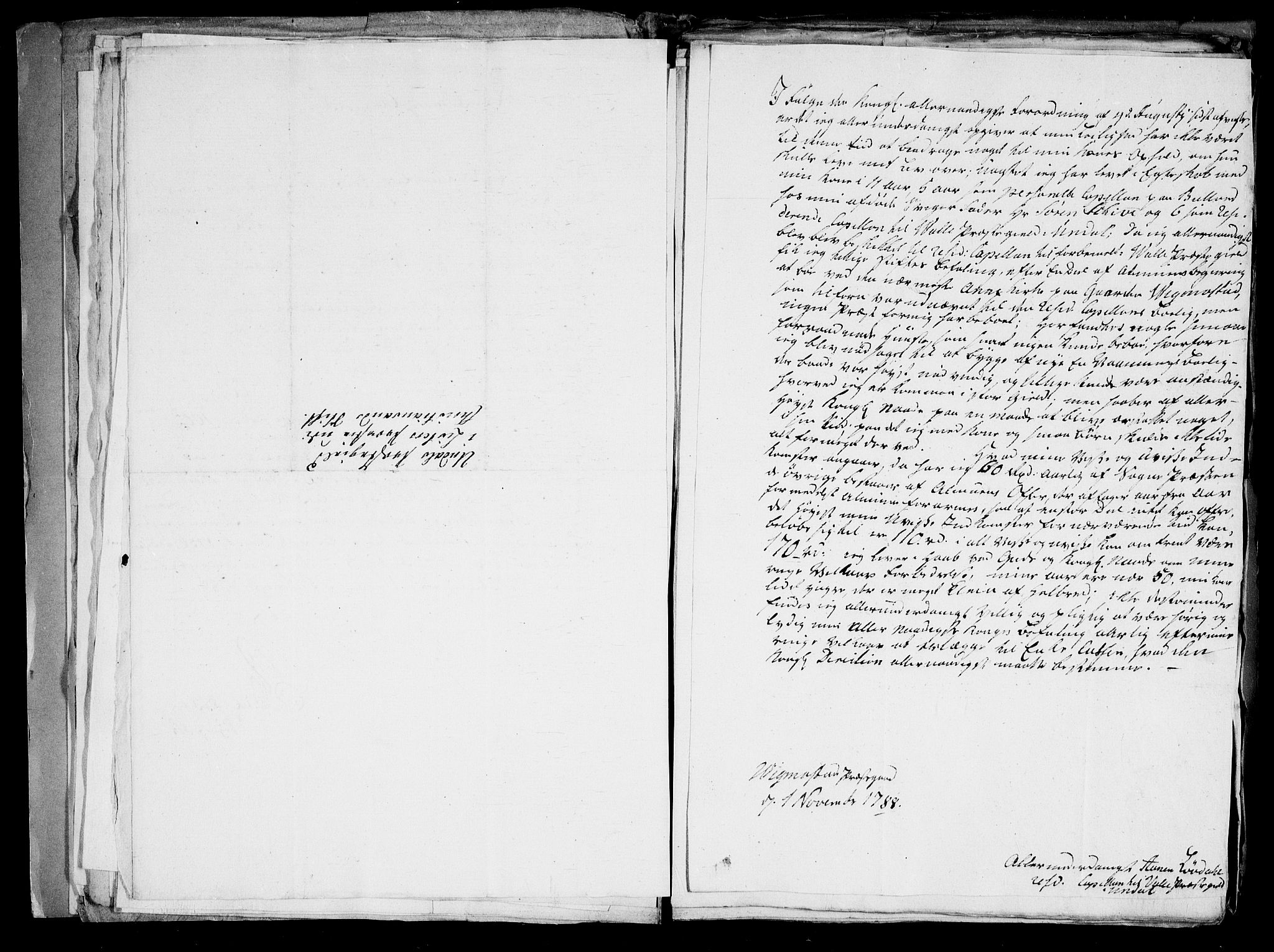 Danske Kanselli, Skapsaker, AV/RA-EA-4061/F/L0119: Skap 16, pakke 50-51, 1788-1801, p. 26