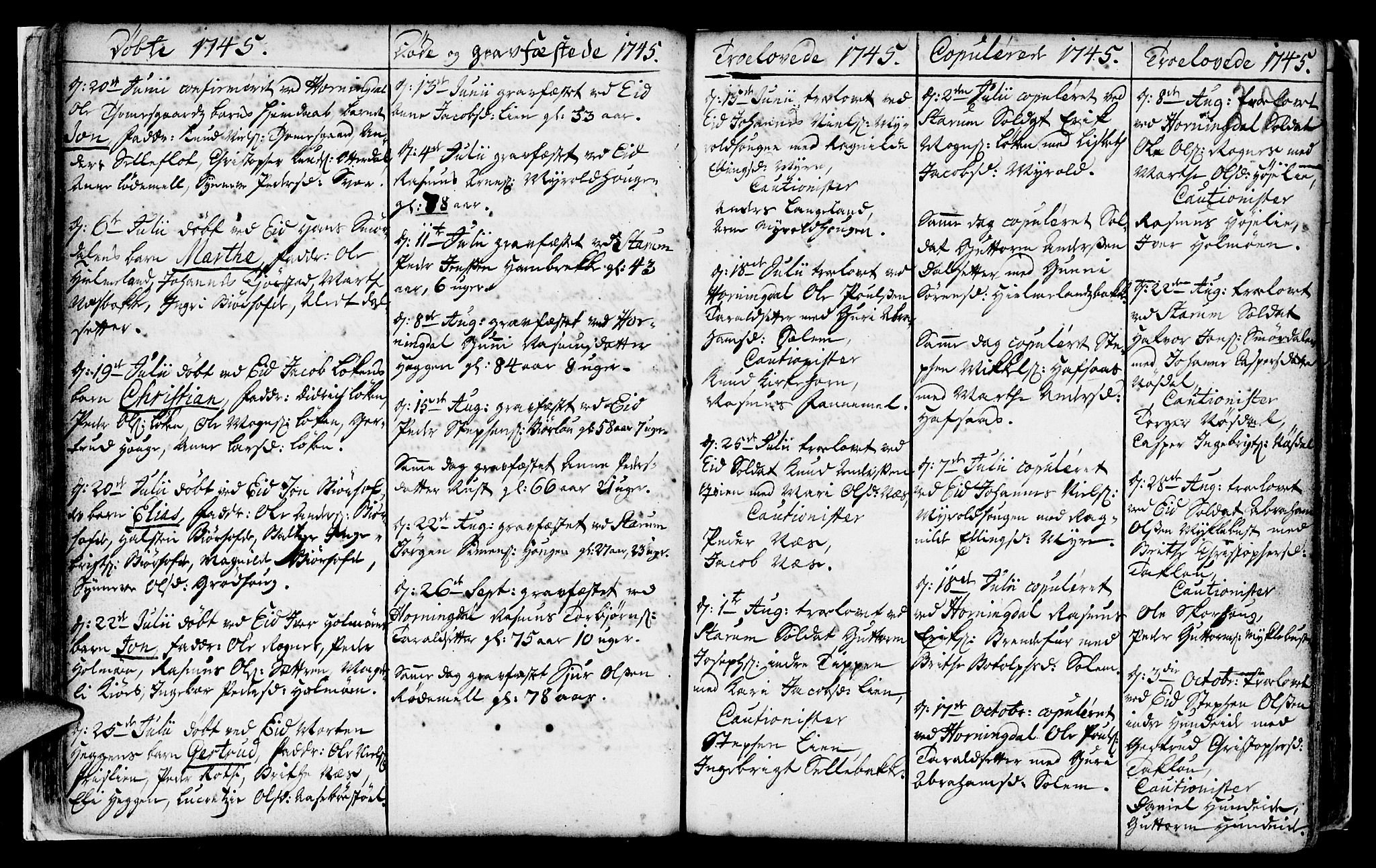 Eid sokneprestembete, SAB/A-82301/H/Haa/Haaa/L0002: Parish register (official) no. A 2, 1741-1769, p. 27