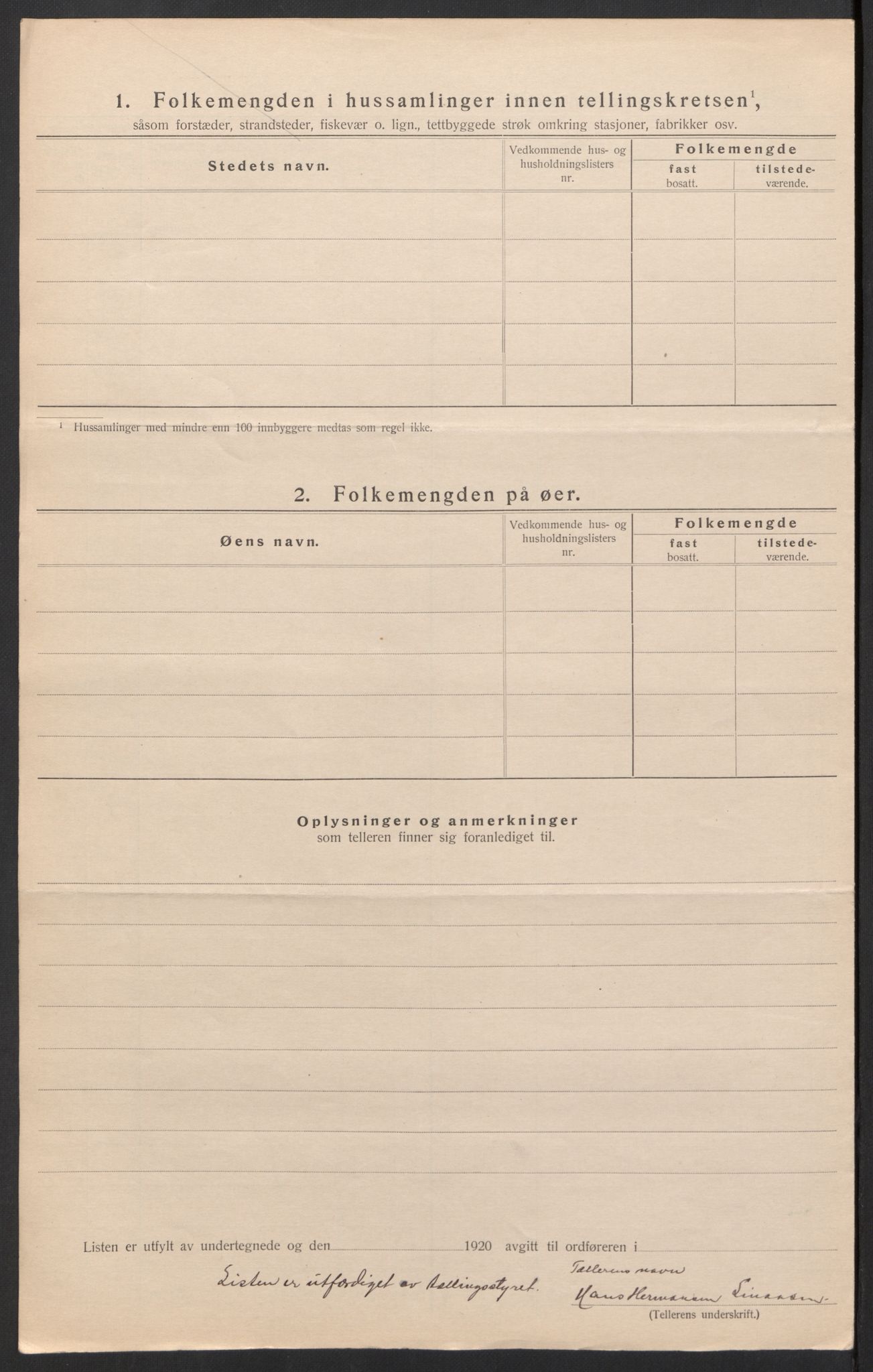 SAH, 1920 census for Eidskog, 1920, p. 51