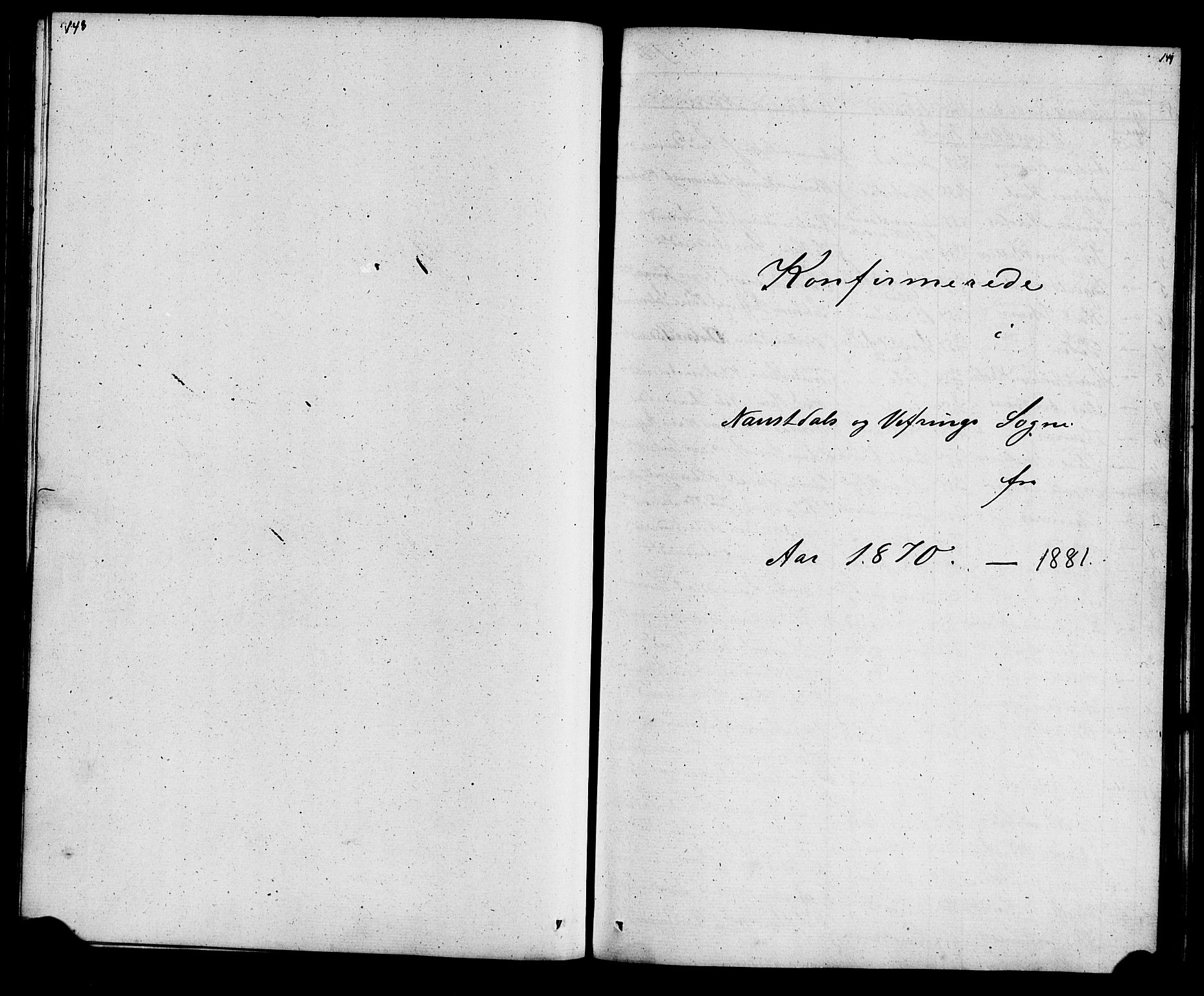 Førde sokneprestembete, SAB/A-79901: Curate's parish register no. A 1, 1870-1881, p. 143-144