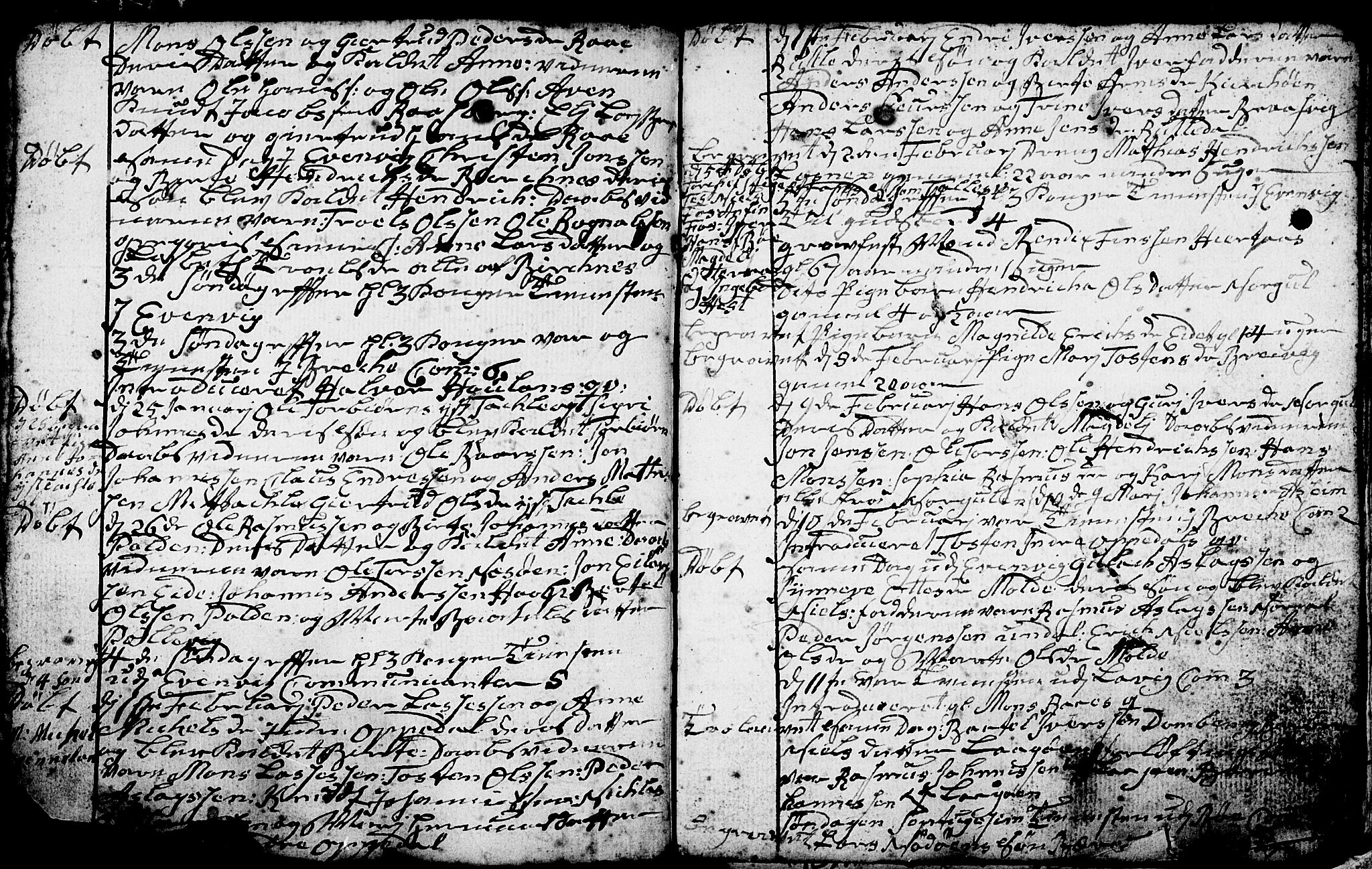 Gulen sokneprestembete, AV/SAB-A-80201/H/Hab: Parish register (copy) no. A 1, 1786-1791, p. 3