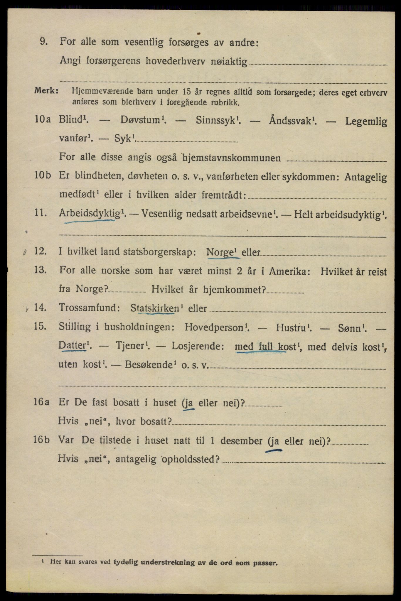 SAO, 1920 census for Kristiania, 1920, p. 197458