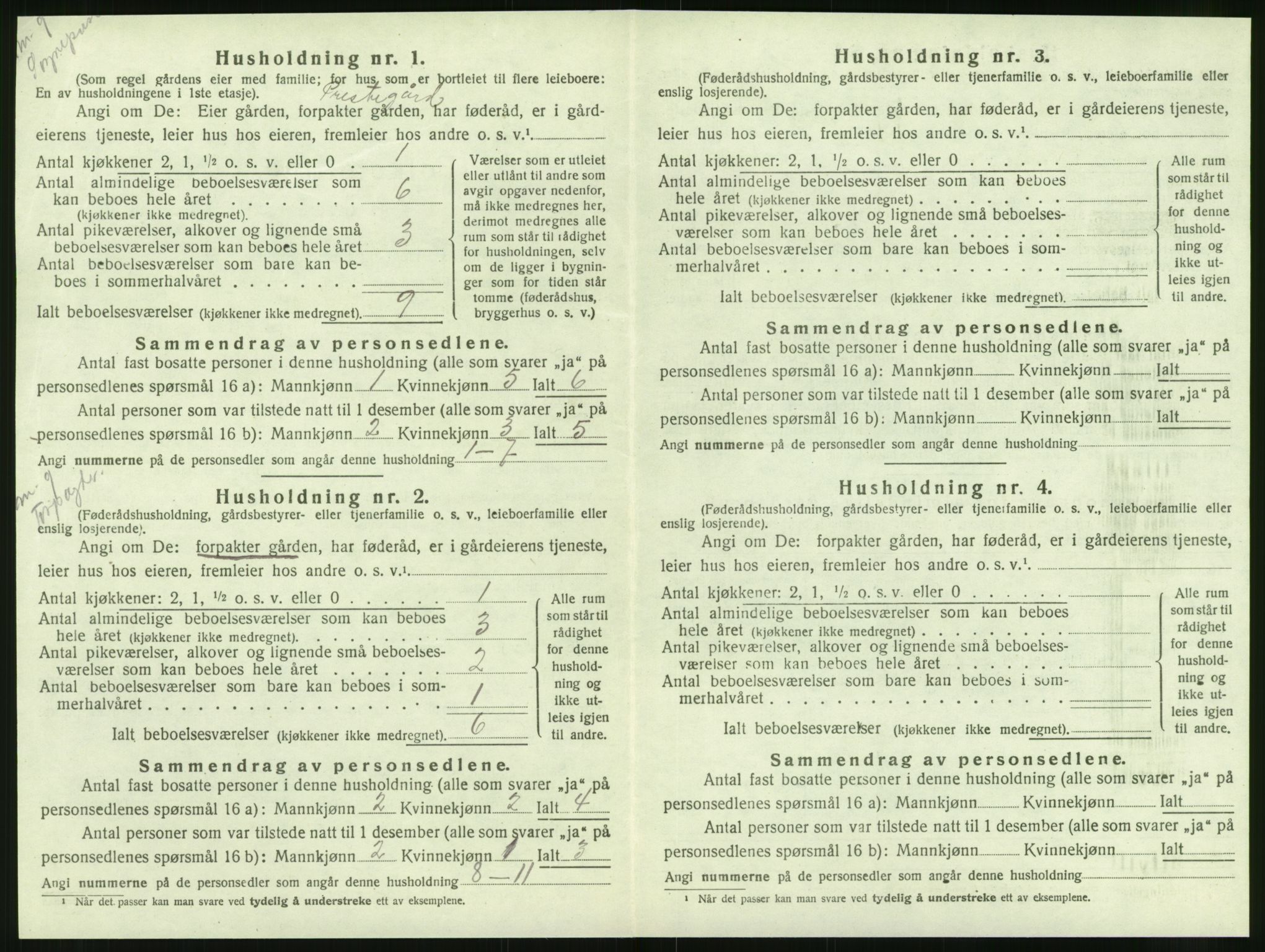 SAT, 1920 census for Herøy, 1920, p. 197