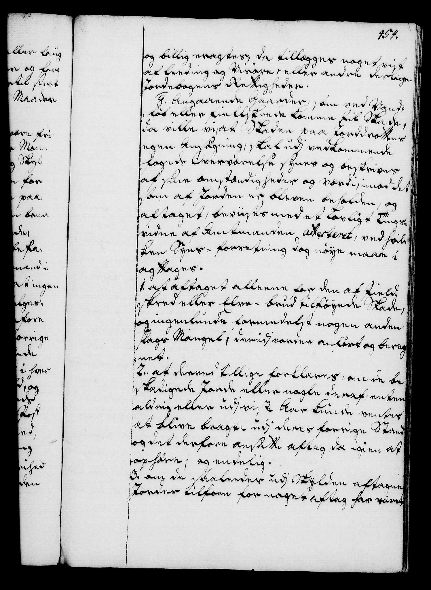 Rentekammeret, Kammerkanselliet, RA/EA-3111/G/Gg/Gga/L0005: Norsk ekspedisjonsprotokoll med register (merket RK 53.5), 1741-1749, p. 454