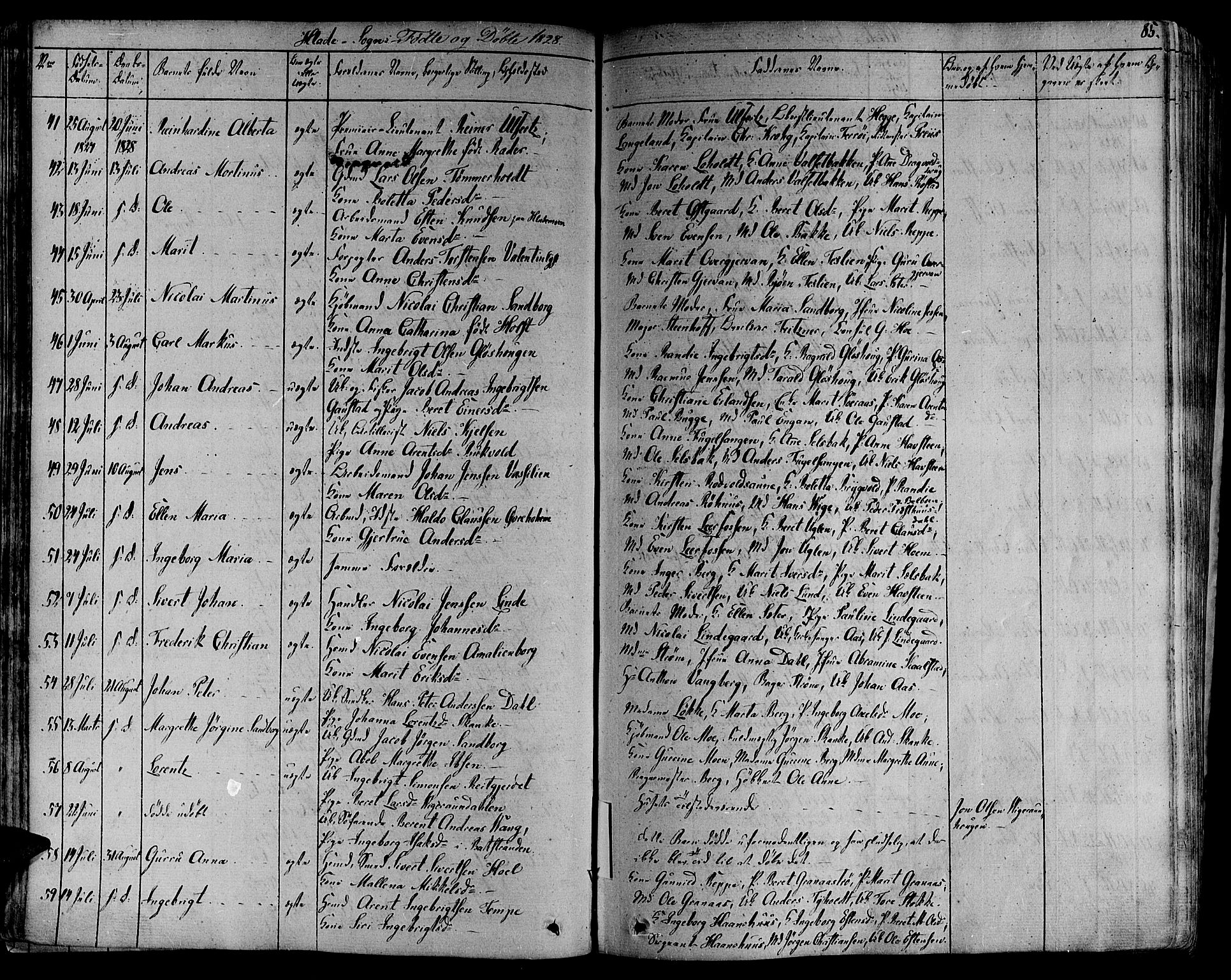 Ministerialprotokoller, klokkerbøker og fødselsregistre - Sør-Trøndelag, SAT/A-1456/606/L0286: Parish register (official) no. 606A04 /1, 1823-1840, p. 85