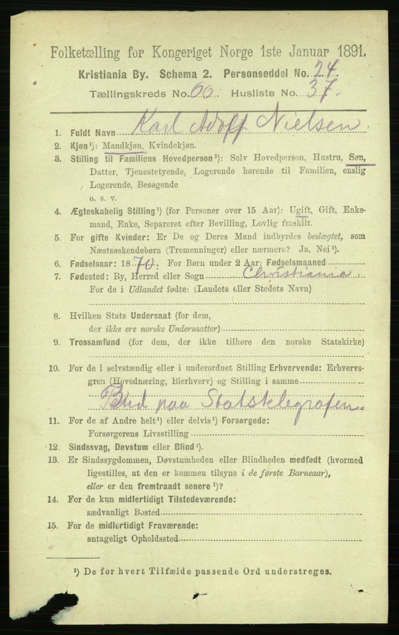 RA, 1891 census for 0301 Kristiania, 1891, p. 36362