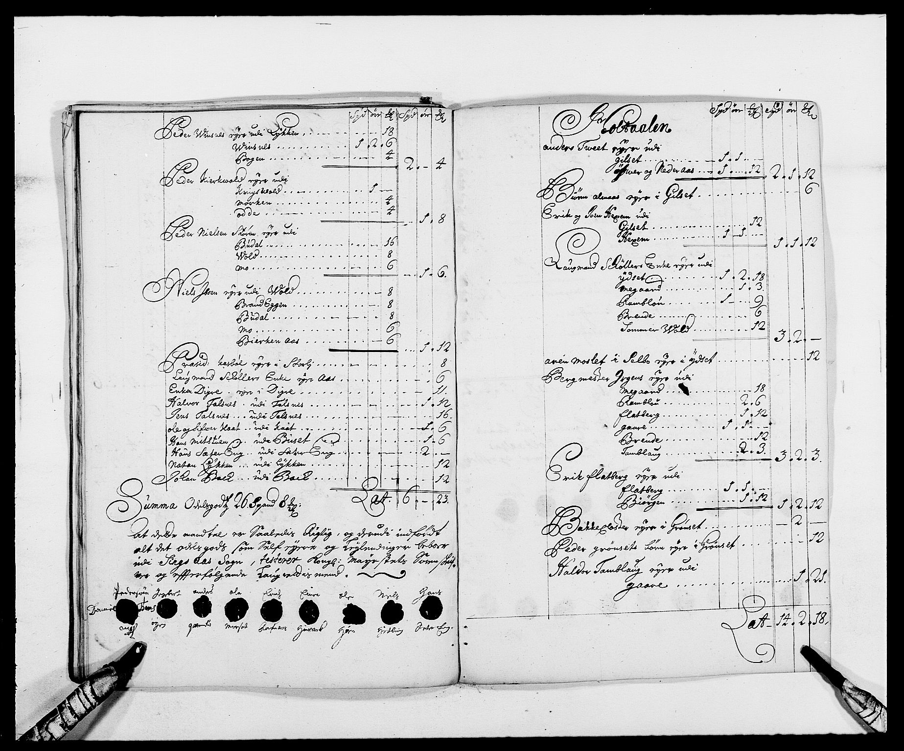 Rentekammeret inntil 1814, Reviderte regnskaper, Fogderegnskap, AV/RA-EA-4092/R59/L3941: Fogderegnskap Gauldal, 1691, p. 123