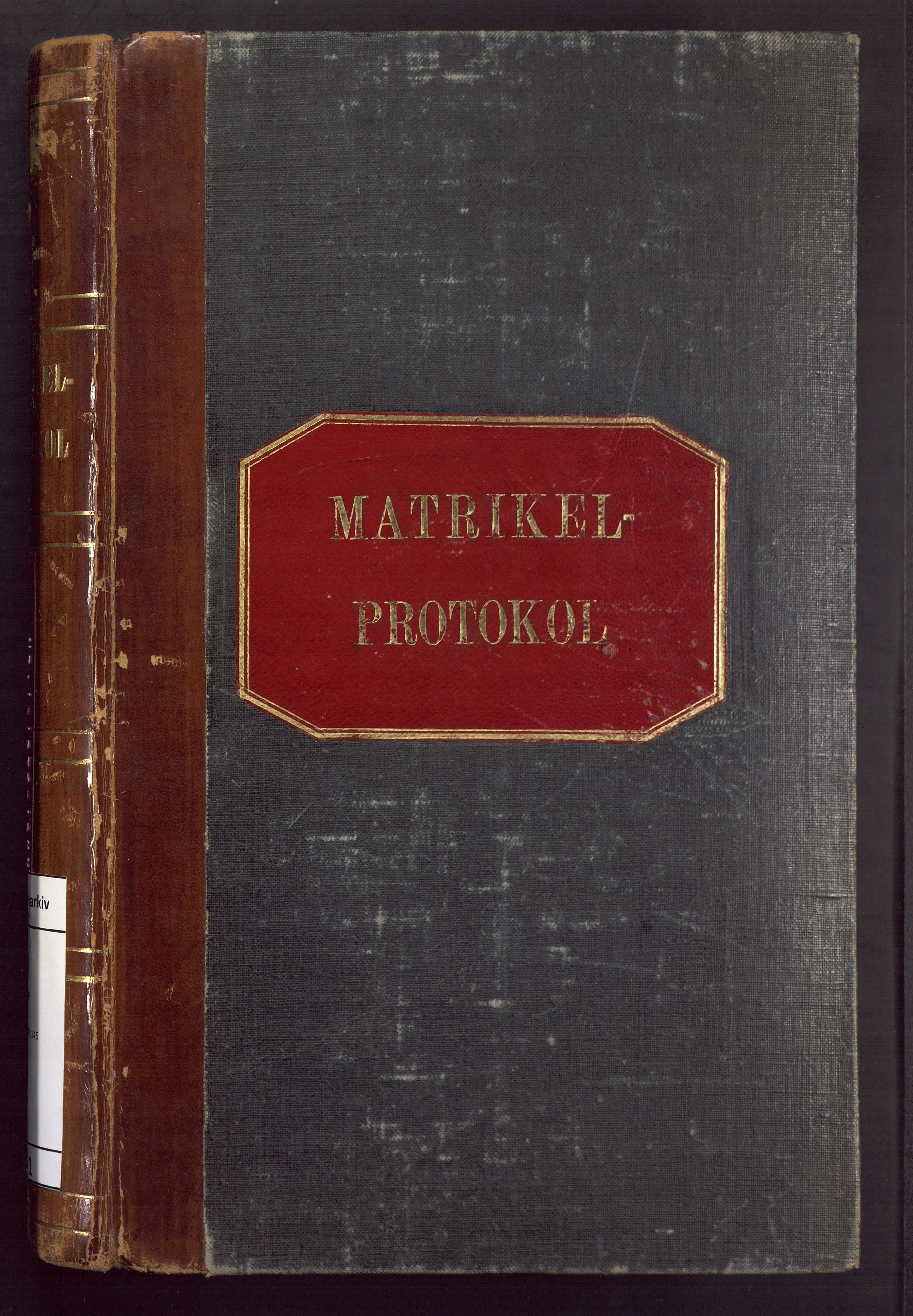 U Pihls skole, BBA/A-1248/7040/F/Fa/L0001: Matrikkelprotokoll, 1874-1900