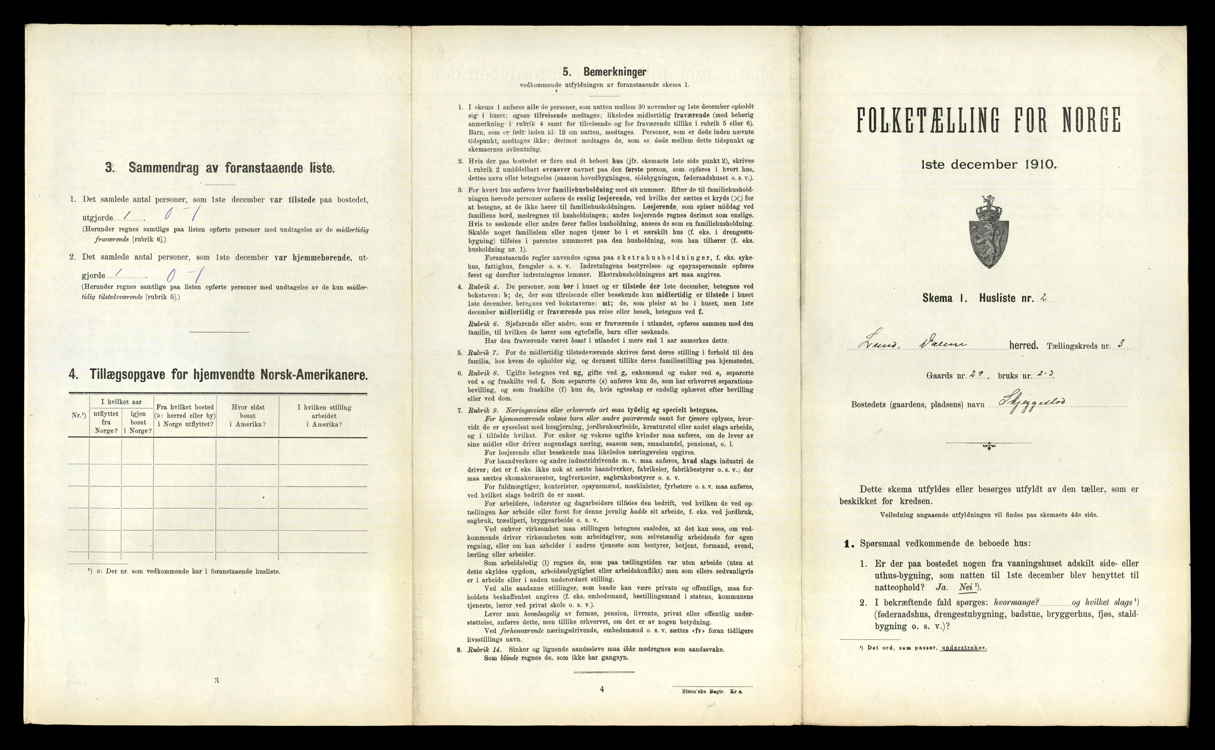 RA, 1910 census for Lund, 1910, p. 134