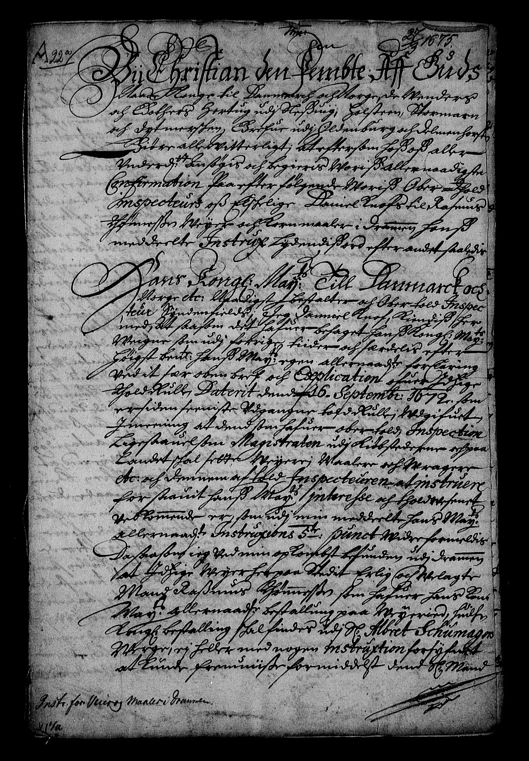 Stattholderembetet 1572-1771, RA/EA-2870/Af/L0002: Avskrifter av vedlegg til originale supplikker, nummerert i samsvar med supplikkbøkene, 1687-1689, p. 100