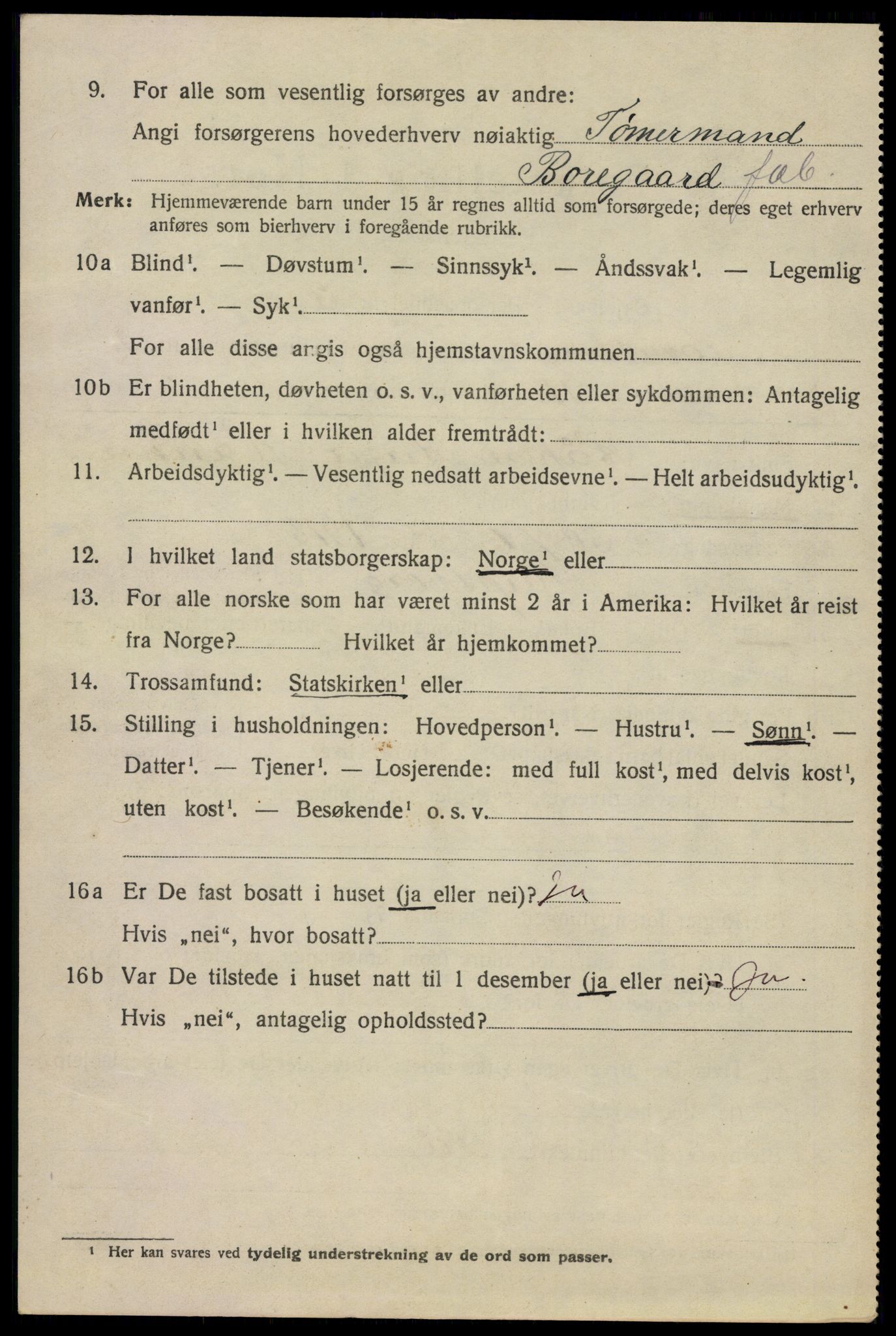 SAO, 1920 census for Sarpsborg, 1920, p. 9475