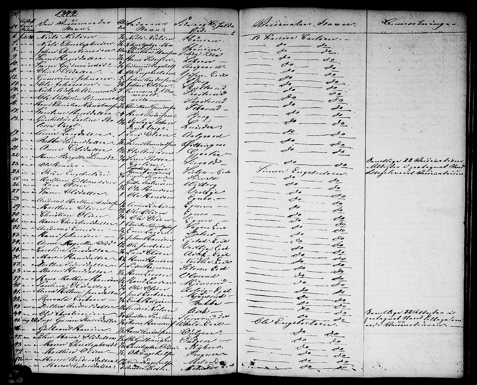 Sørum prestekontor Kirkebøker, AV/SAO-A-10303/F/Fa/L0004: Parish register (official) no. I 4, 1829-1845, p. 337