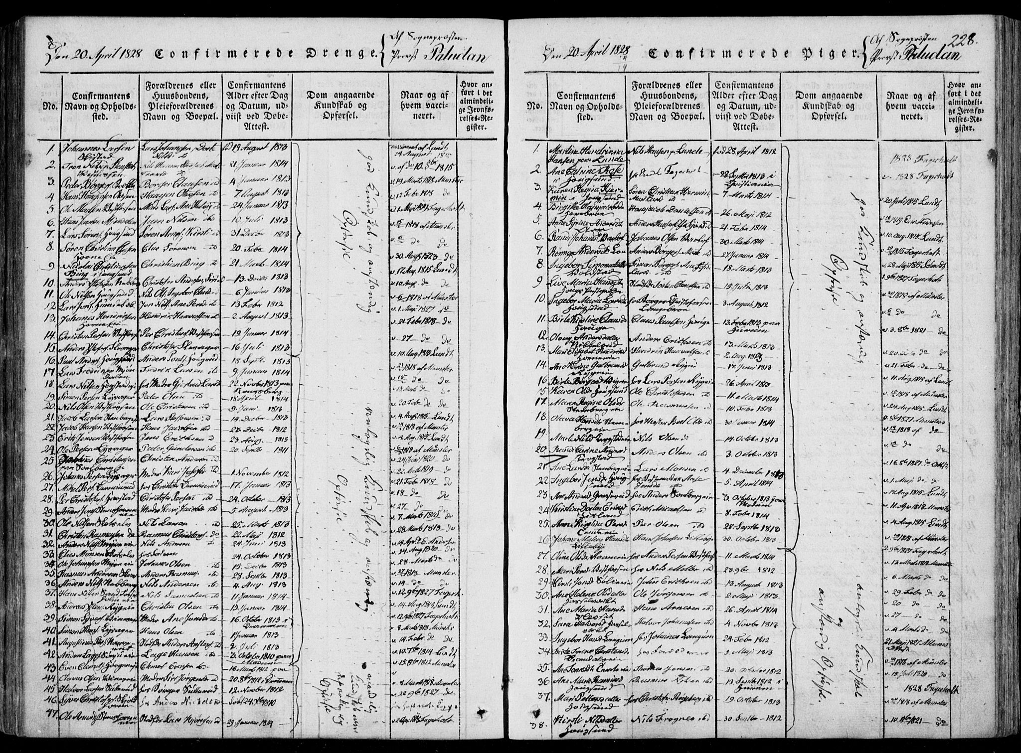 Eiker kirkebøker, SAKO/A-4/F/Fa/L0012: Parish register (official) no. I 12, 1827-1832, p. 228