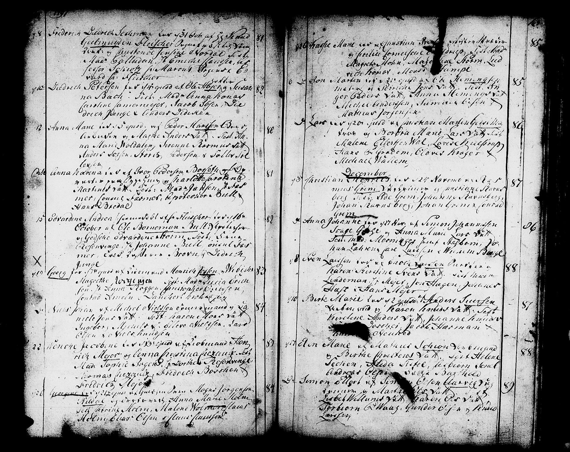 Domkirken sokneprestembete, SAB/A-74801/H/Haa/L0004: Parish register (official) no. A 4, 1763-1820, p. 162-163