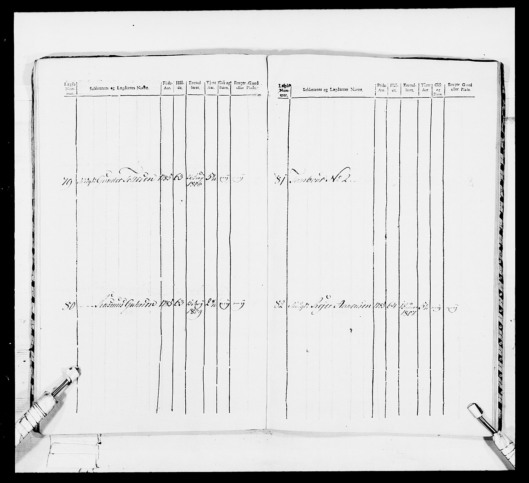 Generalitets- og kommissariatskollegiet, Det kongelige norske kommissariatskollegium, AV/RA-EA-5420/E/Eh/L0113: Vesterlenske nasjonale infanteriregiment, 1812, p. 80