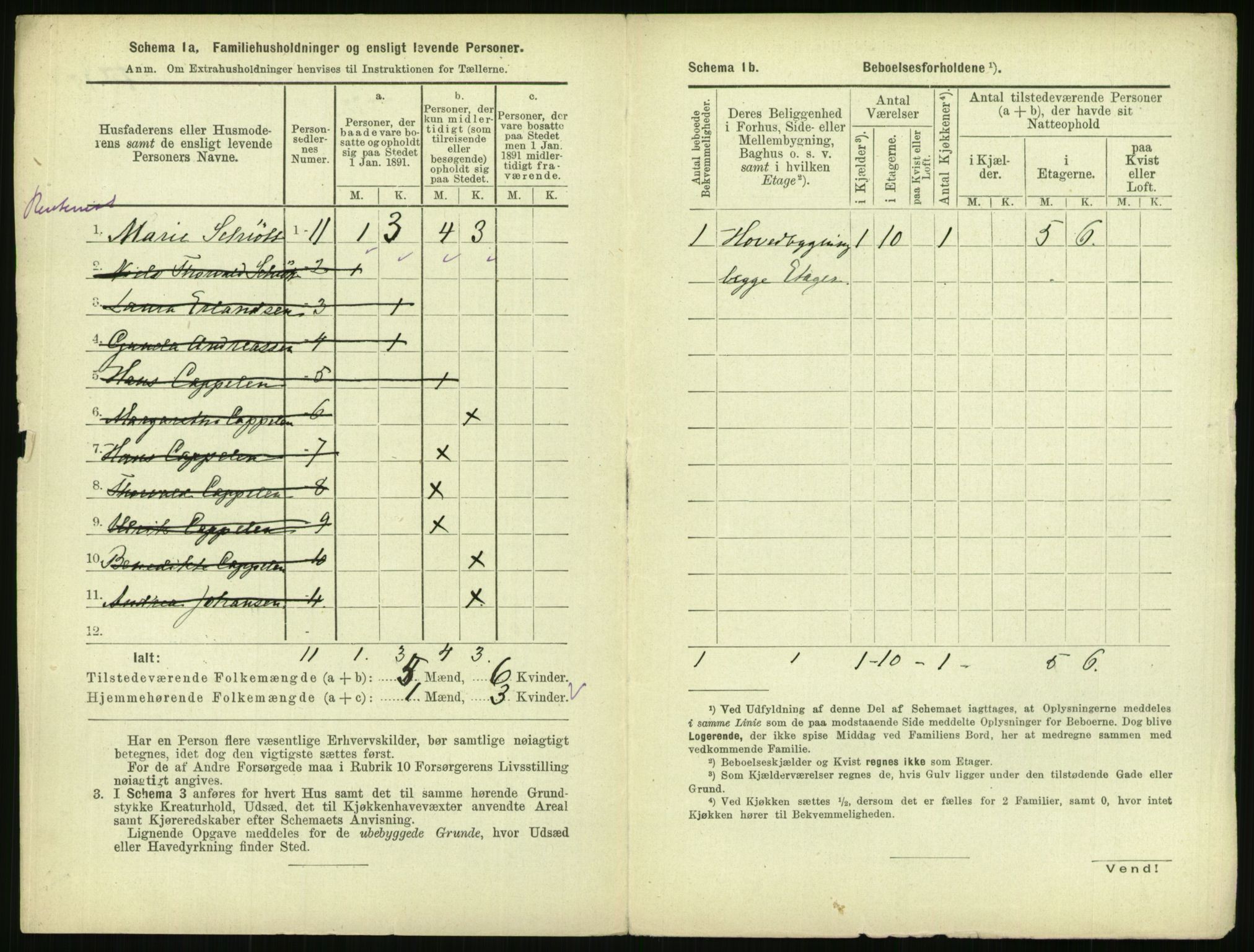 RA, 1891 census for 0301 Kristiania, 1891, p. 39203
