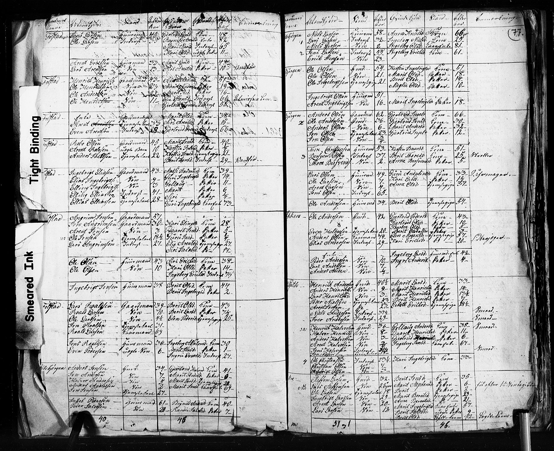 , 1825 Census for Støren parish, 1825, p. 77