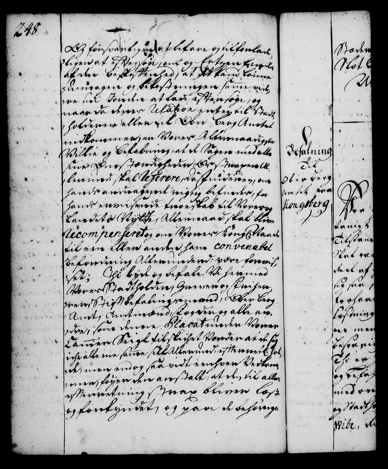 Rentekammeret, Kammerkanselliet, AV/RA-EA-3111/G/Gg/Gga/L0002: Norsk ekspedisjonsprotokoll med register (merket RK 53.2), 1723-1727, p. 248