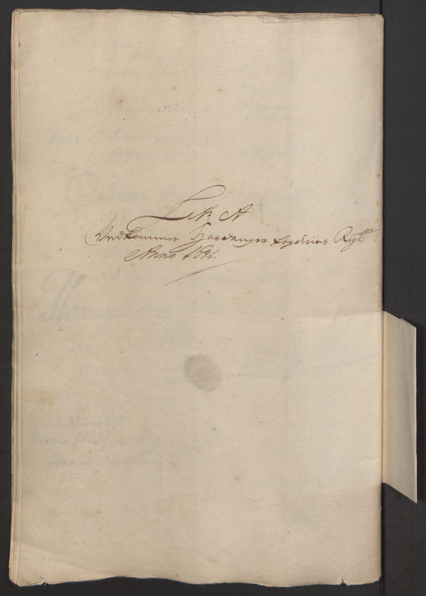 Rentekammeret inntil 1814, Reviderte regnskaper, Fogderegnskap, RA/EA-4092/R48/L2973: Fogderegnskap Sunnhordland og Hardanger, 1691-1692, p. 189