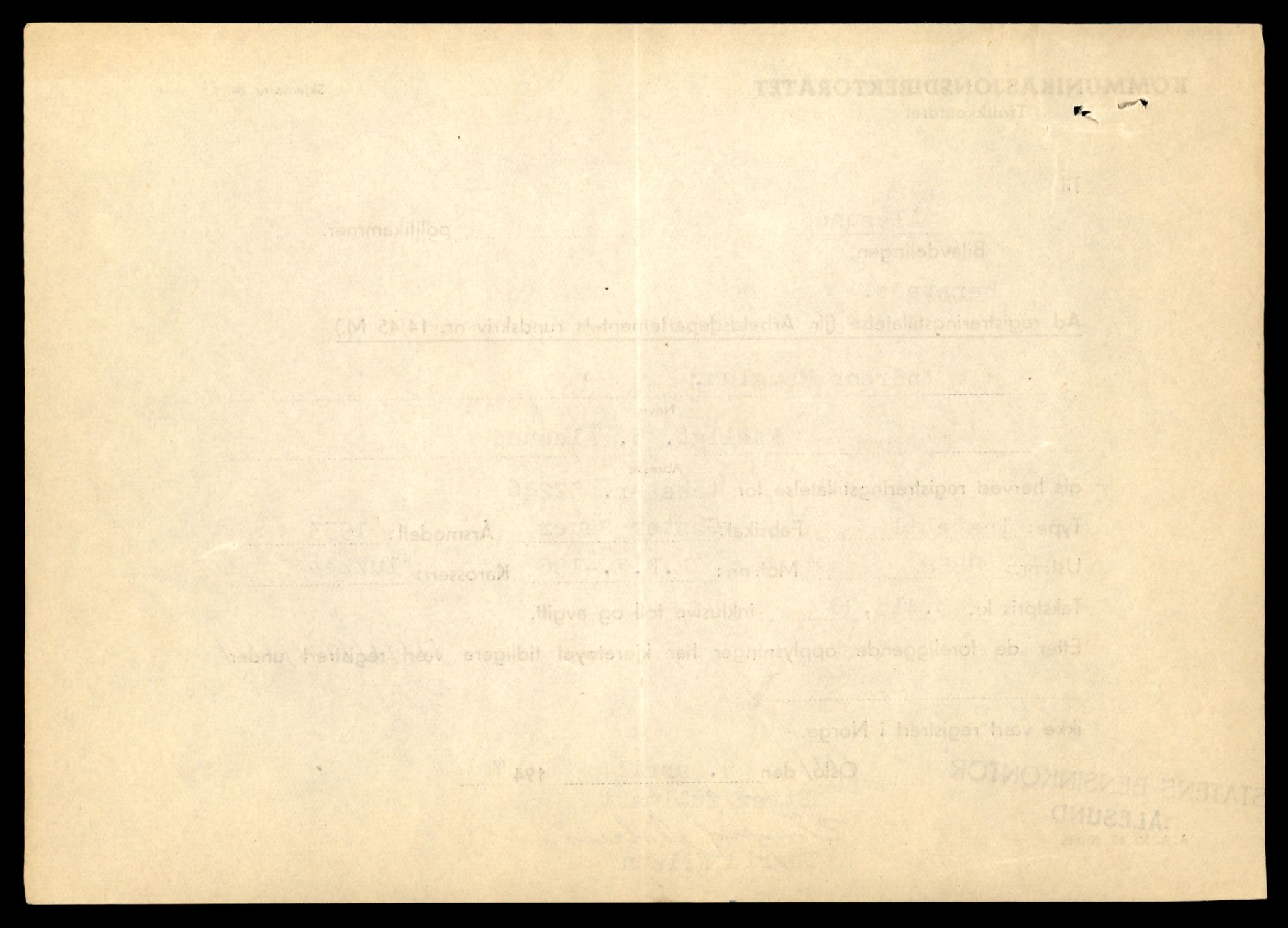 Møre og Romsdal vegkontor - Ålesund trafikkstasjon, AV/SAT-A-4099/F/Fe/L0033: Registreringskort for kjøretøy T 12151 - T 12474, 1927-1998, p. 2974