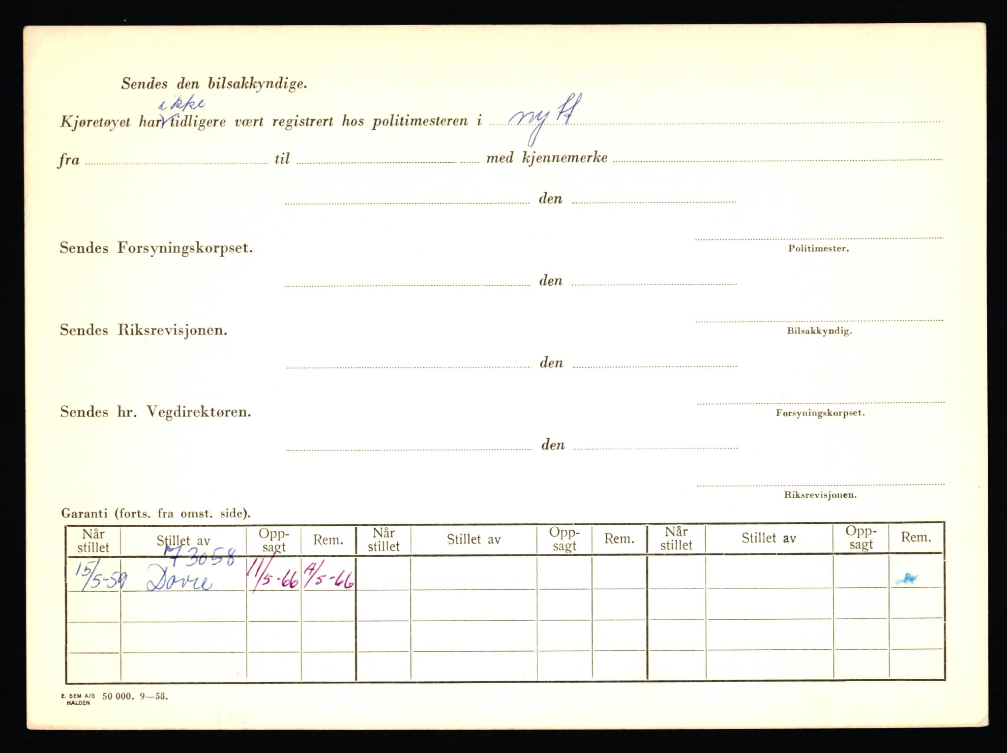 Stavanger trafikkstasjon, SAST/A-101942/0/F/L0065: L-65400 - L-67649, 1930-1971, p. 1180