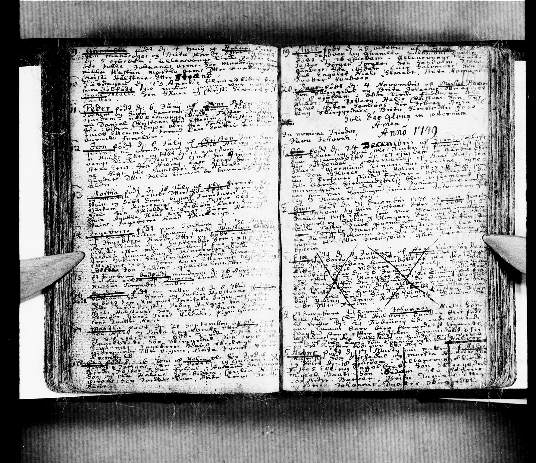Ullensvang sokneprestembete, AV/SAB-A-78701/H/Haa: Parish register (official) no. A 4 /3, 1734-1758