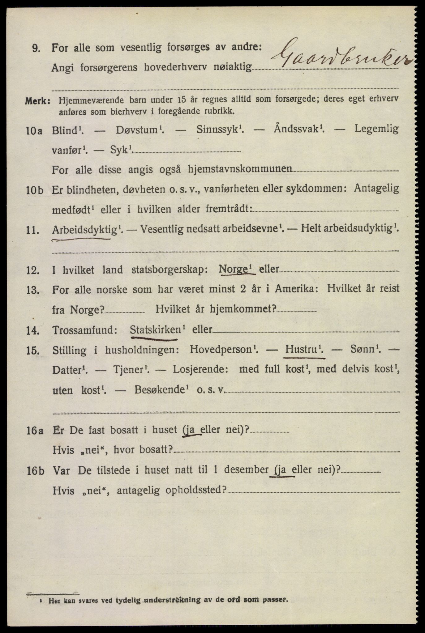 SAKO, 1920 census for Skåtøy, 1920, p. 6709