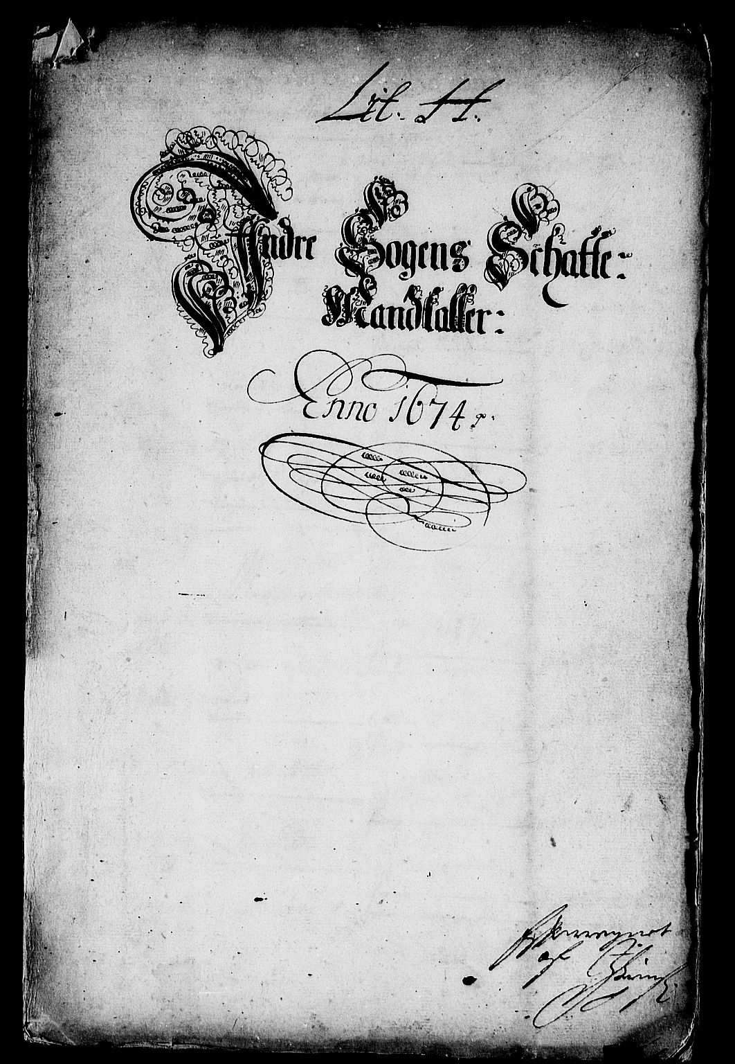 Rentekammeret inntil 1814, Reviderte regnskaper, Stiftamtstueregnskaper, Bergen stiftamt, AV/RA-EA-6043/R/Rc/L0038: Bergen stiftamt, 1673-1674