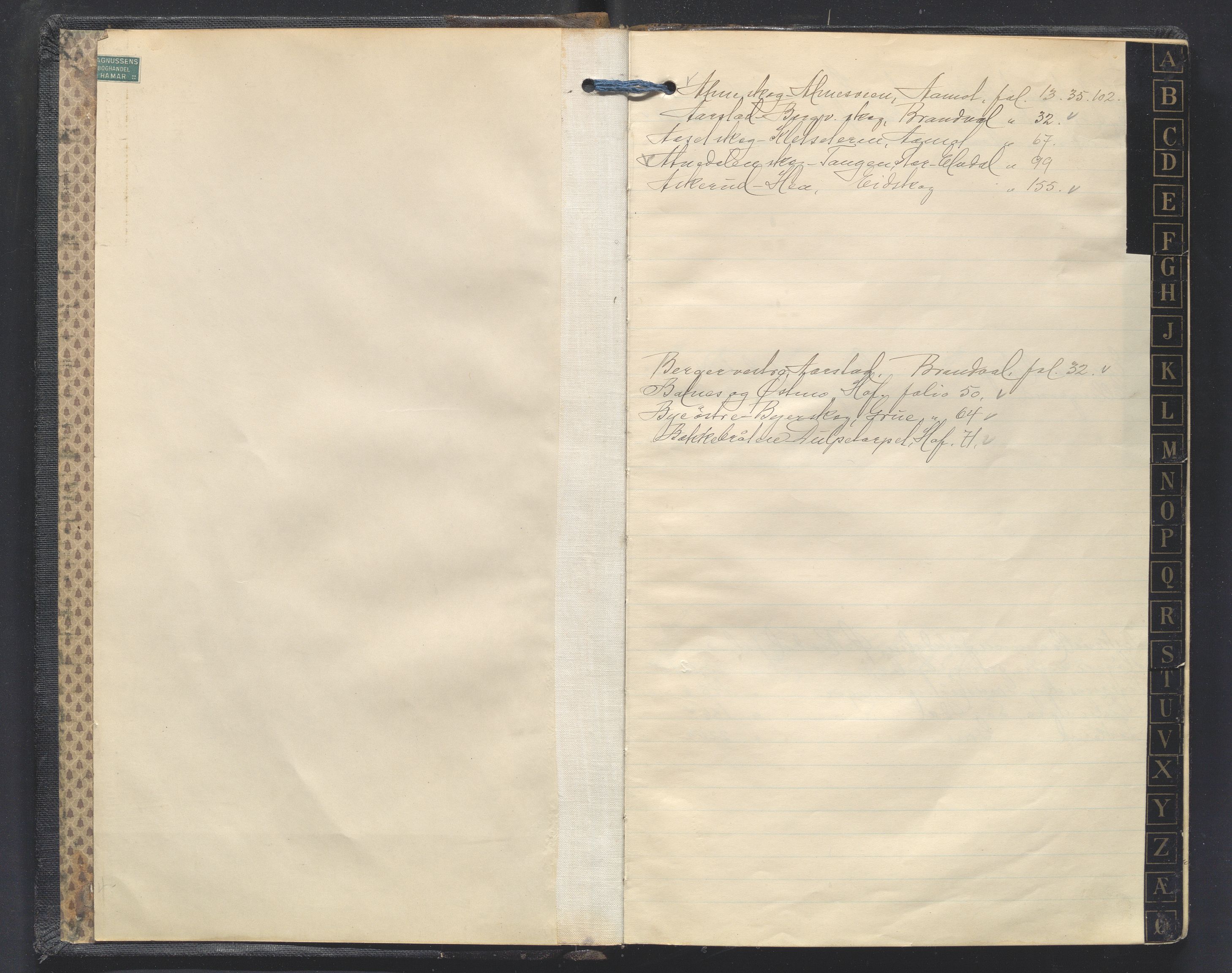 Hedmark og Østerdal jordskifterett, AV/SAH-JORDSKIFTEH-002/G/Ga/L0009/0001: Rettsbøker / Rettsbok - T, 1926-1930