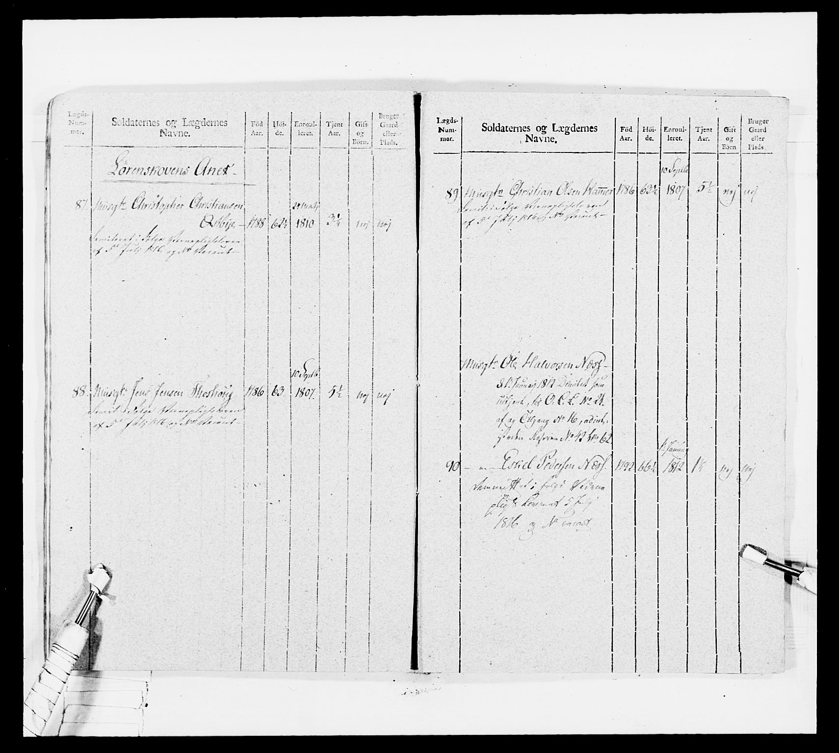 Generalitets- og kommissariatskollegiet, Det kongelige norske kommissariatskollegium, AV/RA-EA-5420/E/Eh/L0035: Nordafjelske gevorbne infanteriregiment, 1812-1813, p. 54