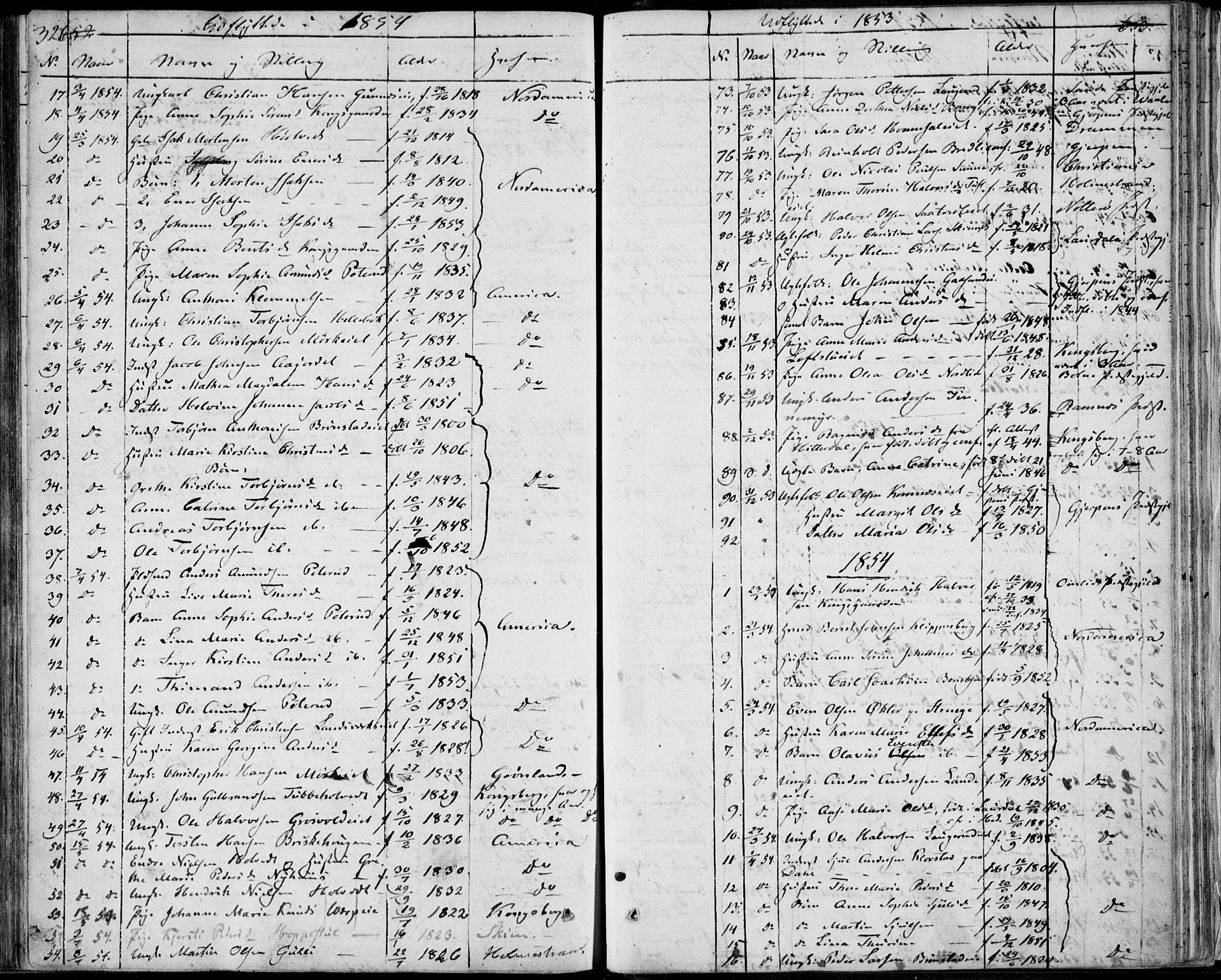 Sandsvær kirkebøker, AV/SAKO-A-244/F/Fa/L0005: Parish register (official) no. I 5, 1840-1856, p. 652-653