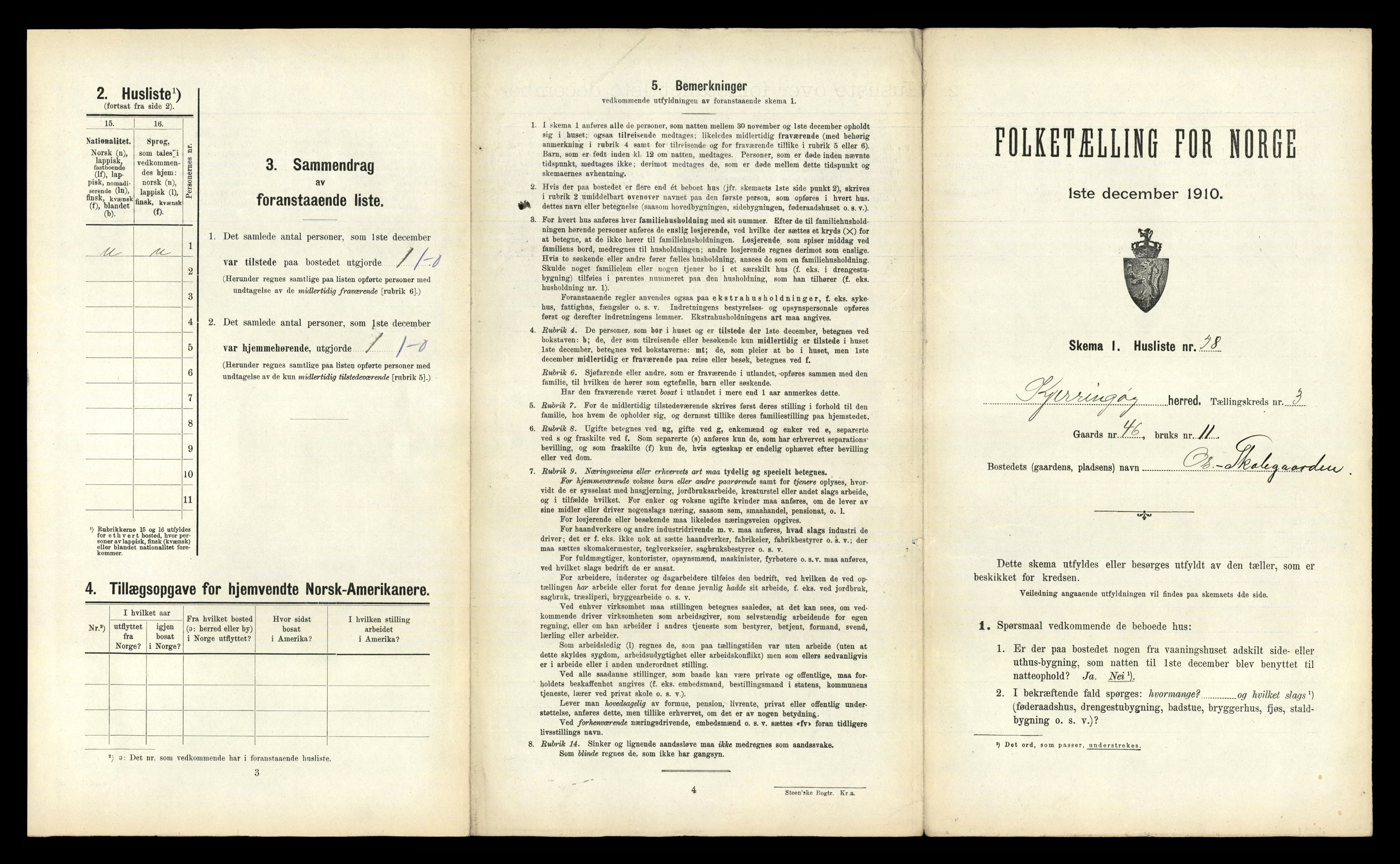 RA, 1910 census for Kjerringøy, 1910, p. 301