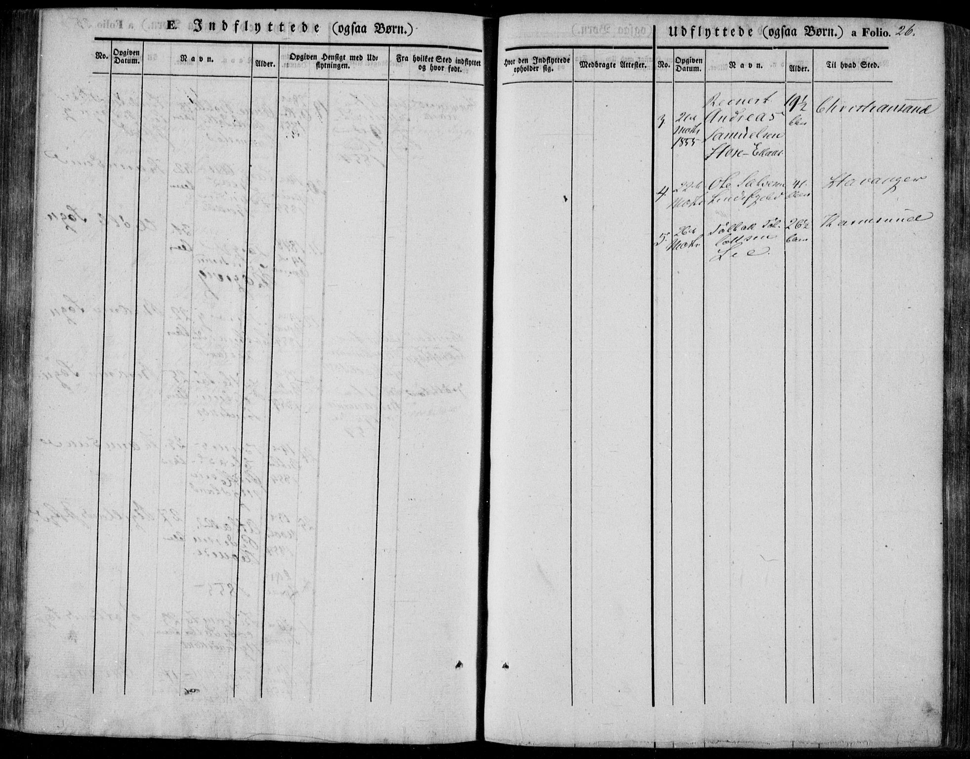 Bakke sokneprestkontor, SAK/1111-0002/F/Fa/Faa/L0005: Parish register (official) no. A 5, 1847-1855, p. 26