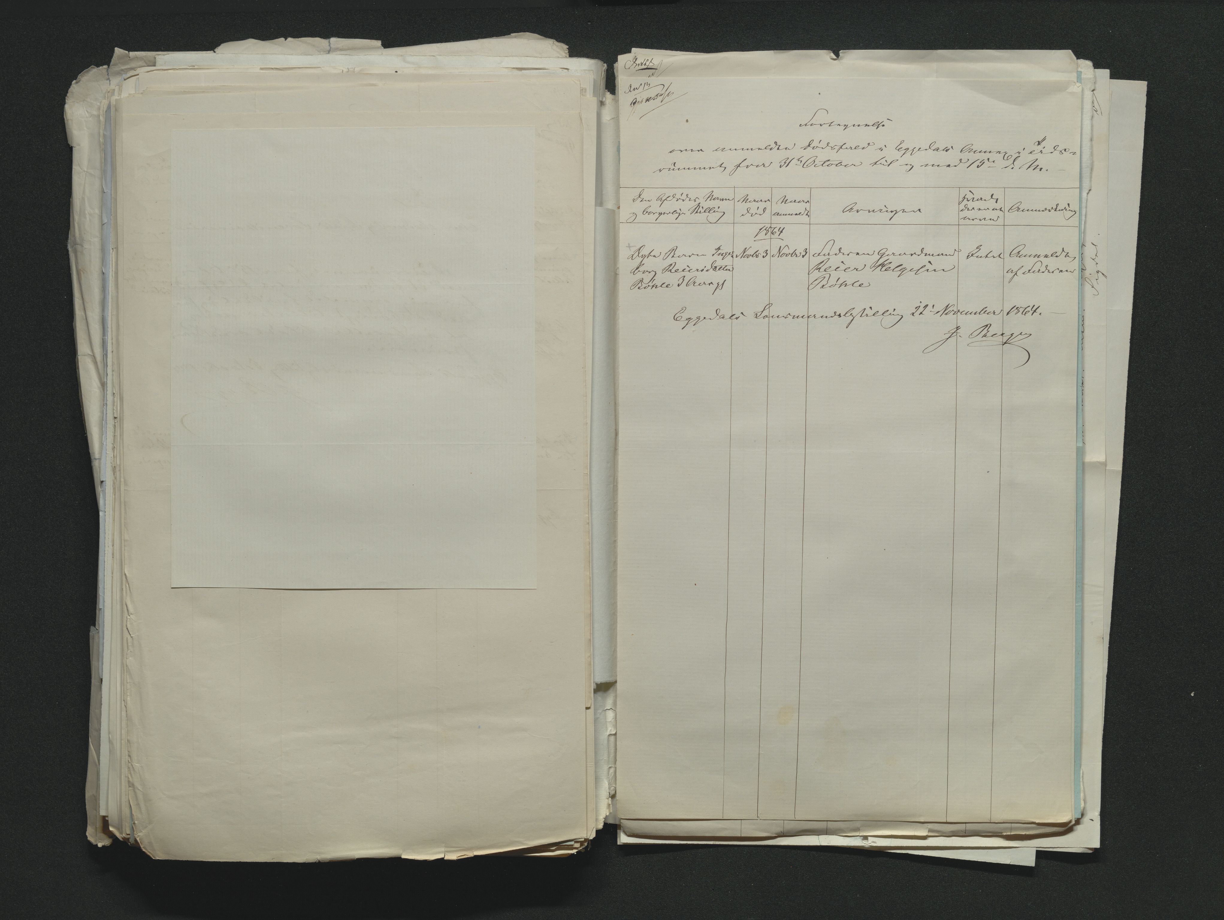 Eiker, Modum og Sigdal sorenskriveri, AV/SAKO-A-123/H/Ha/Hab/L0011: Dødsfallsmeldinger, 1862-1865, p. 482