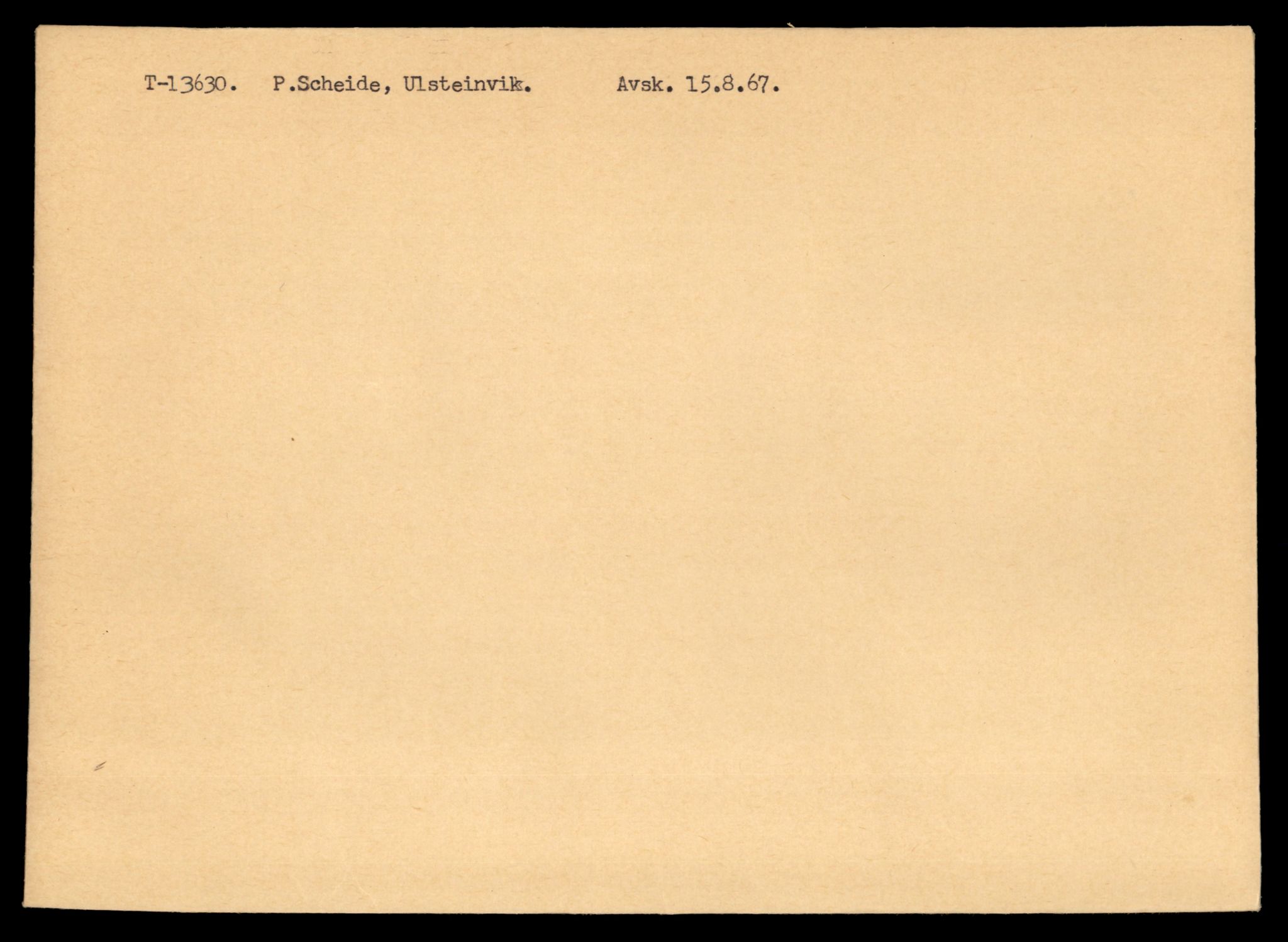Møre og Romsdal vegkontor - Ålesund trafikkstasjon, AV/SAT-A-4099/F/Fe/L0040: Registreringskort for kjøretøy T 13531 - T 13709, 1927-1998, p. 1731